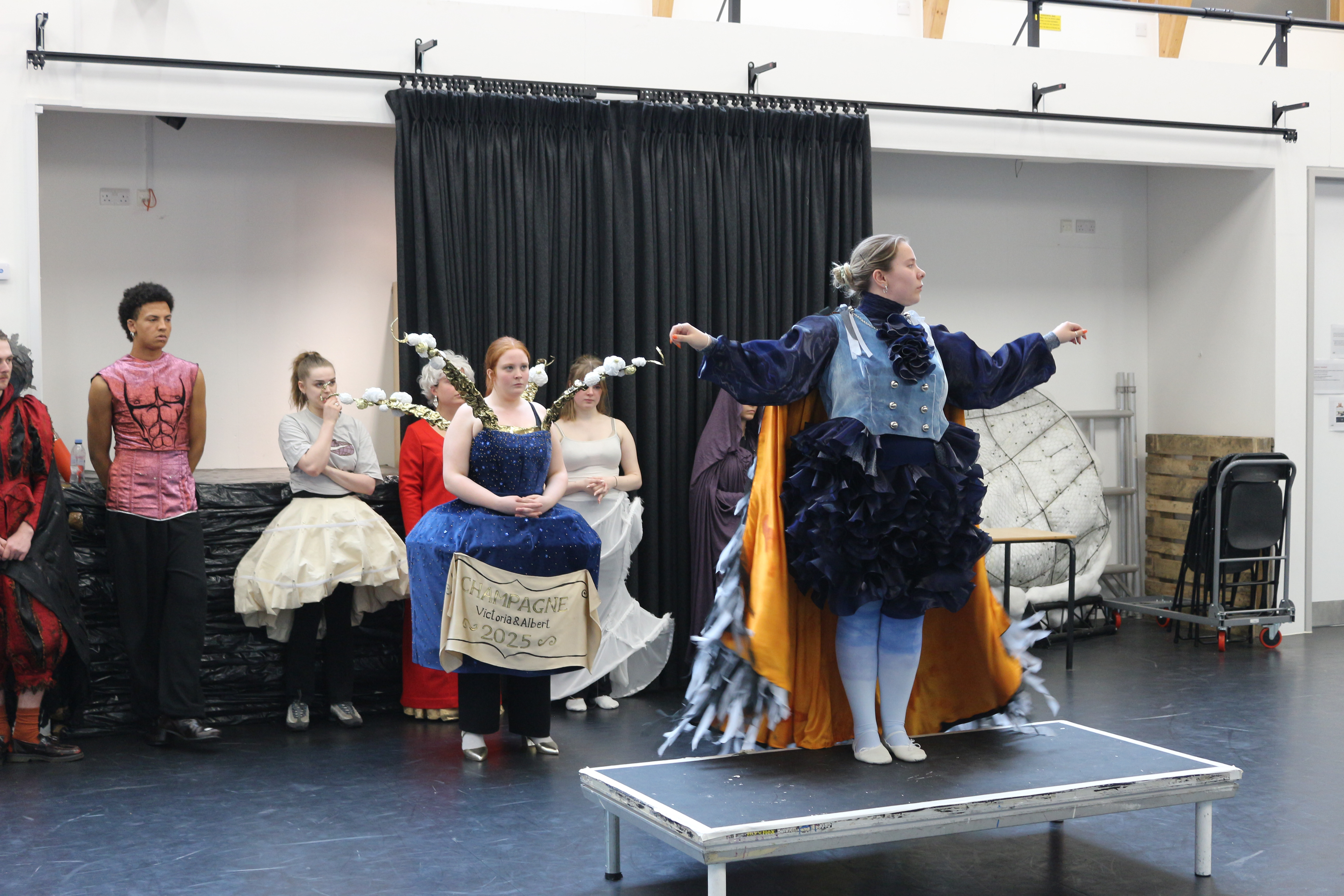 Dress rehearsal. Photo by Kaya Short