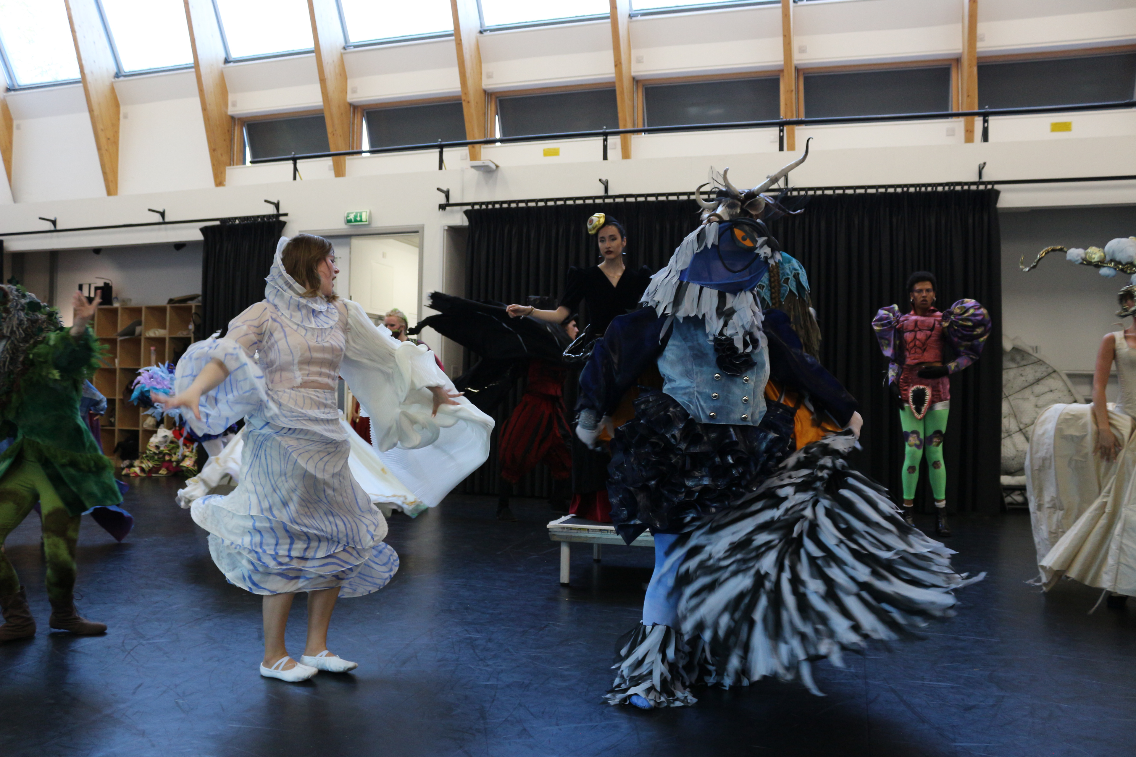 Dress rehearsal. Photo by Kaya Short