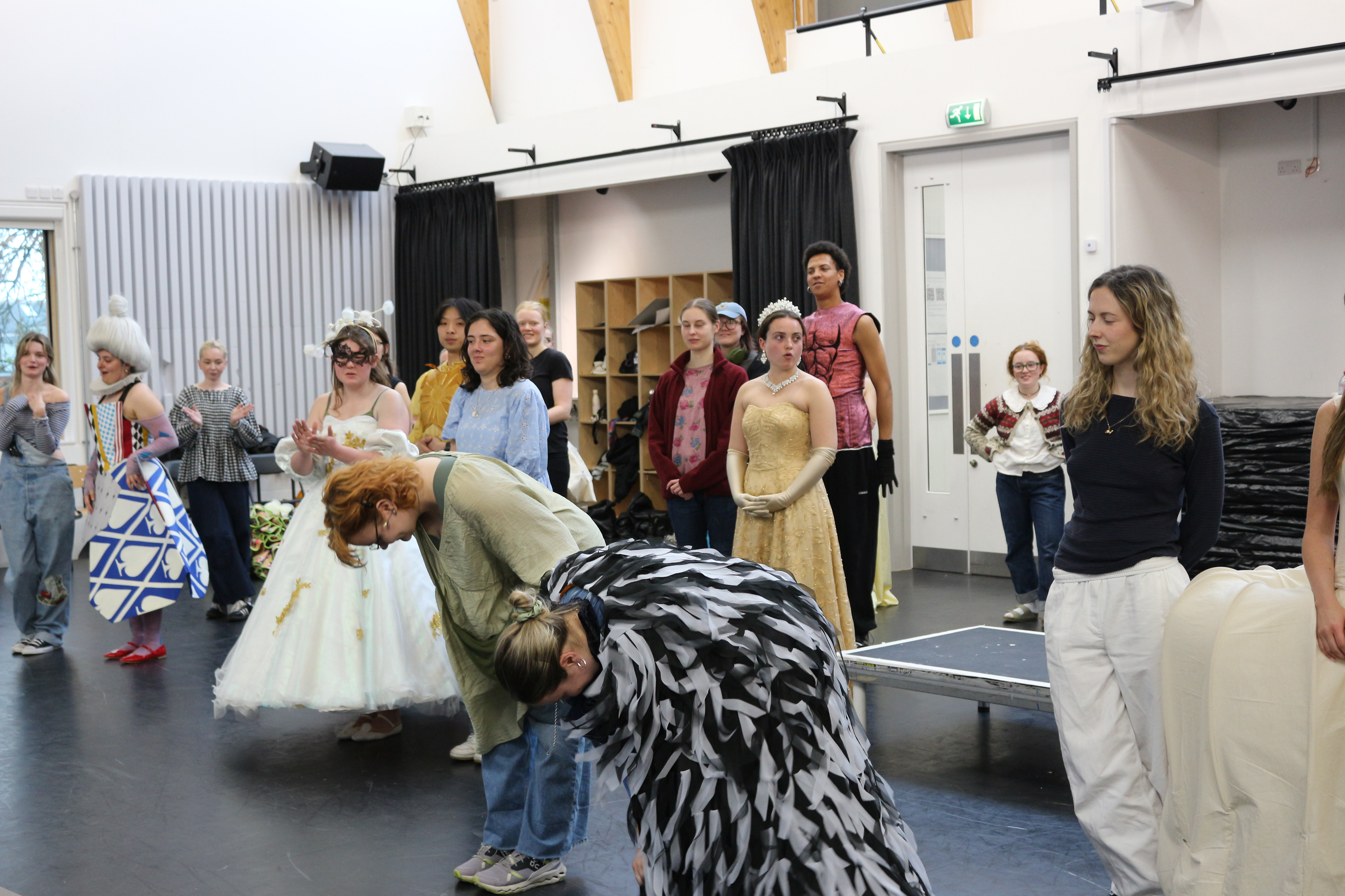 Dress rehearsal. Photo by Kaya Short