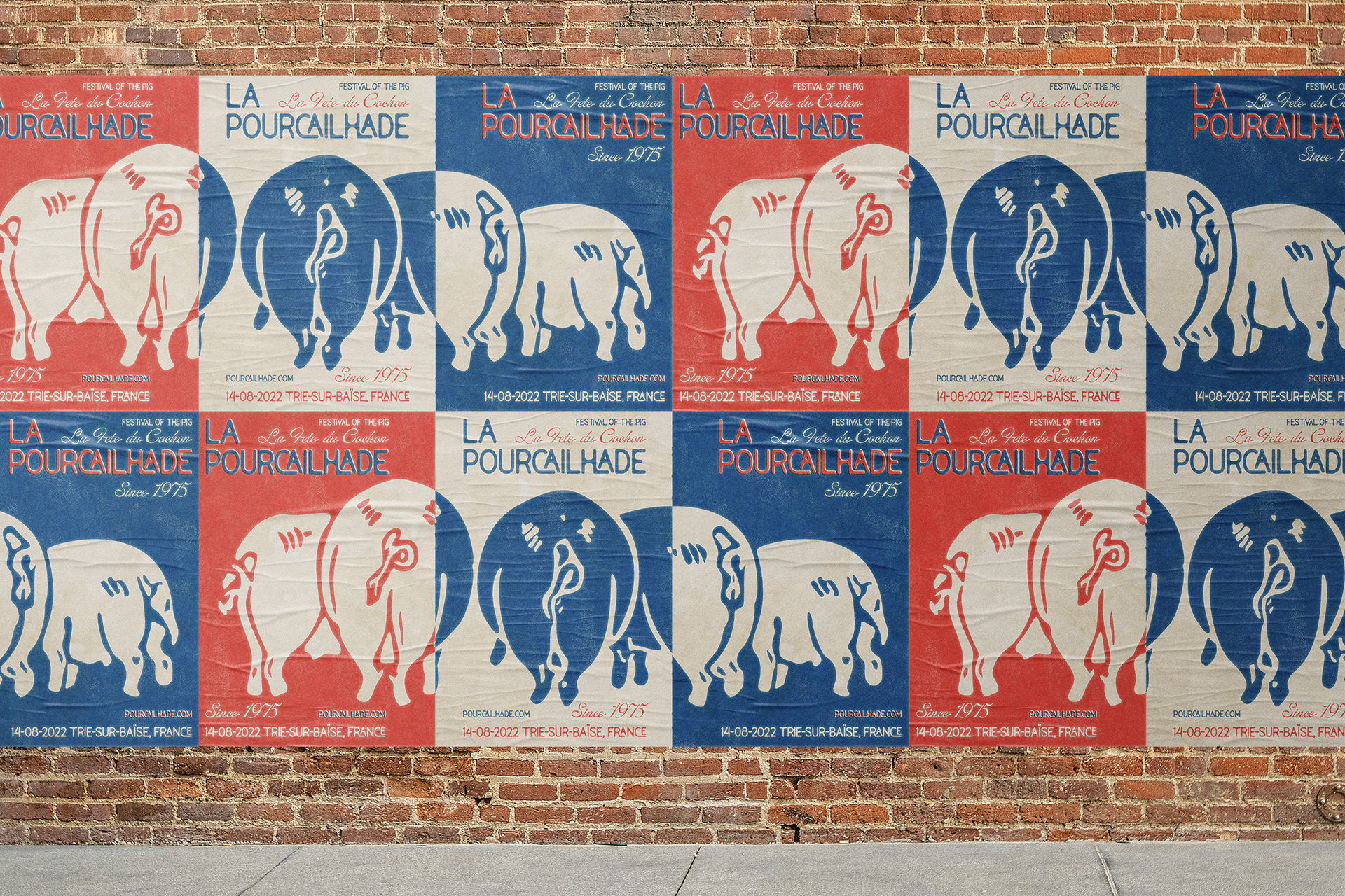 Preston Greer - La Pourcailhade Festival Branding