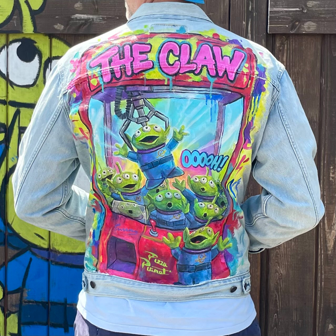 Claw Machine Denim Jacket