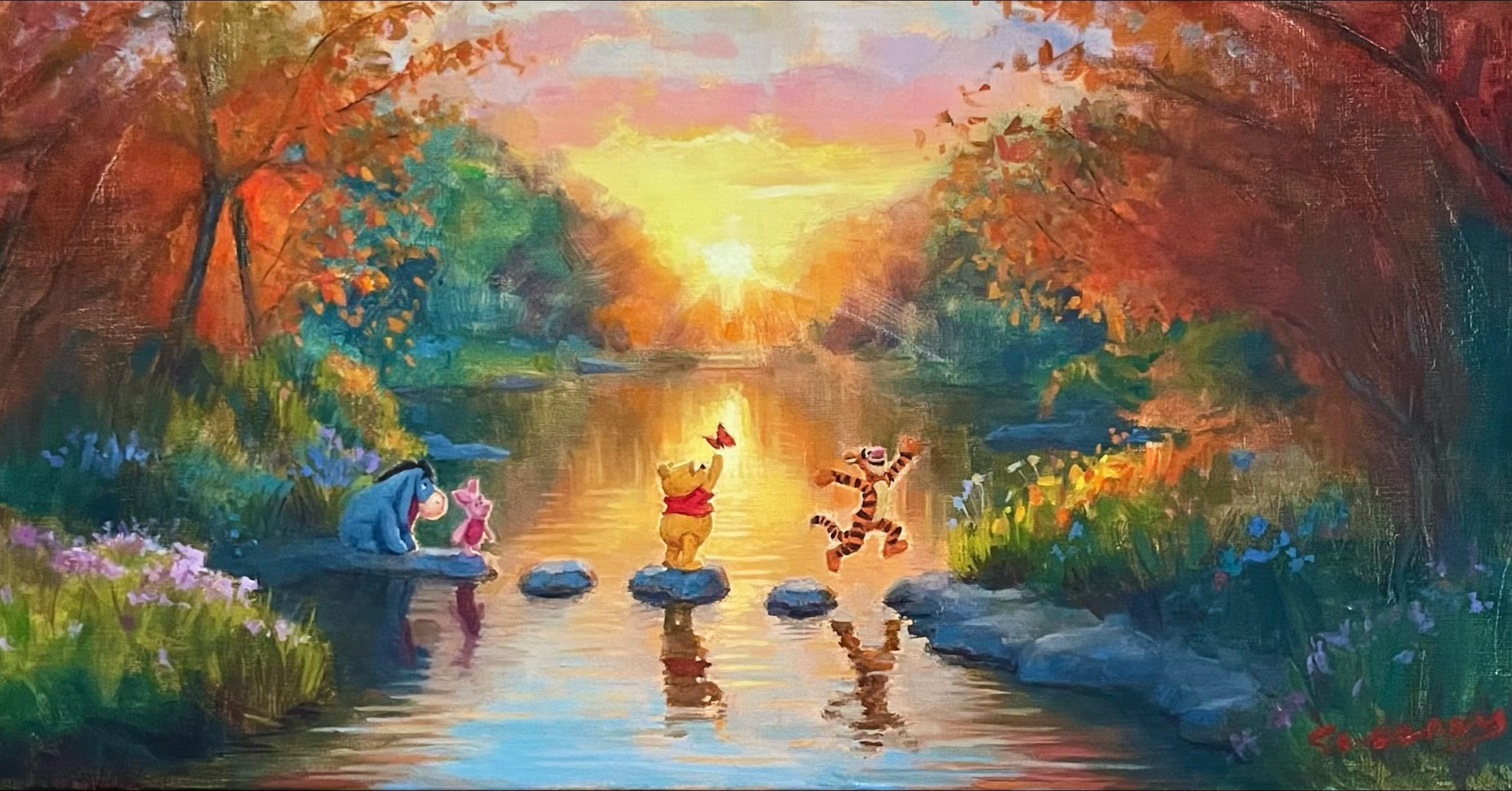 Stepping stones 🐻 🍯