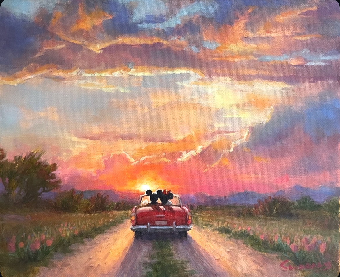 Chasing sunsets 🌅