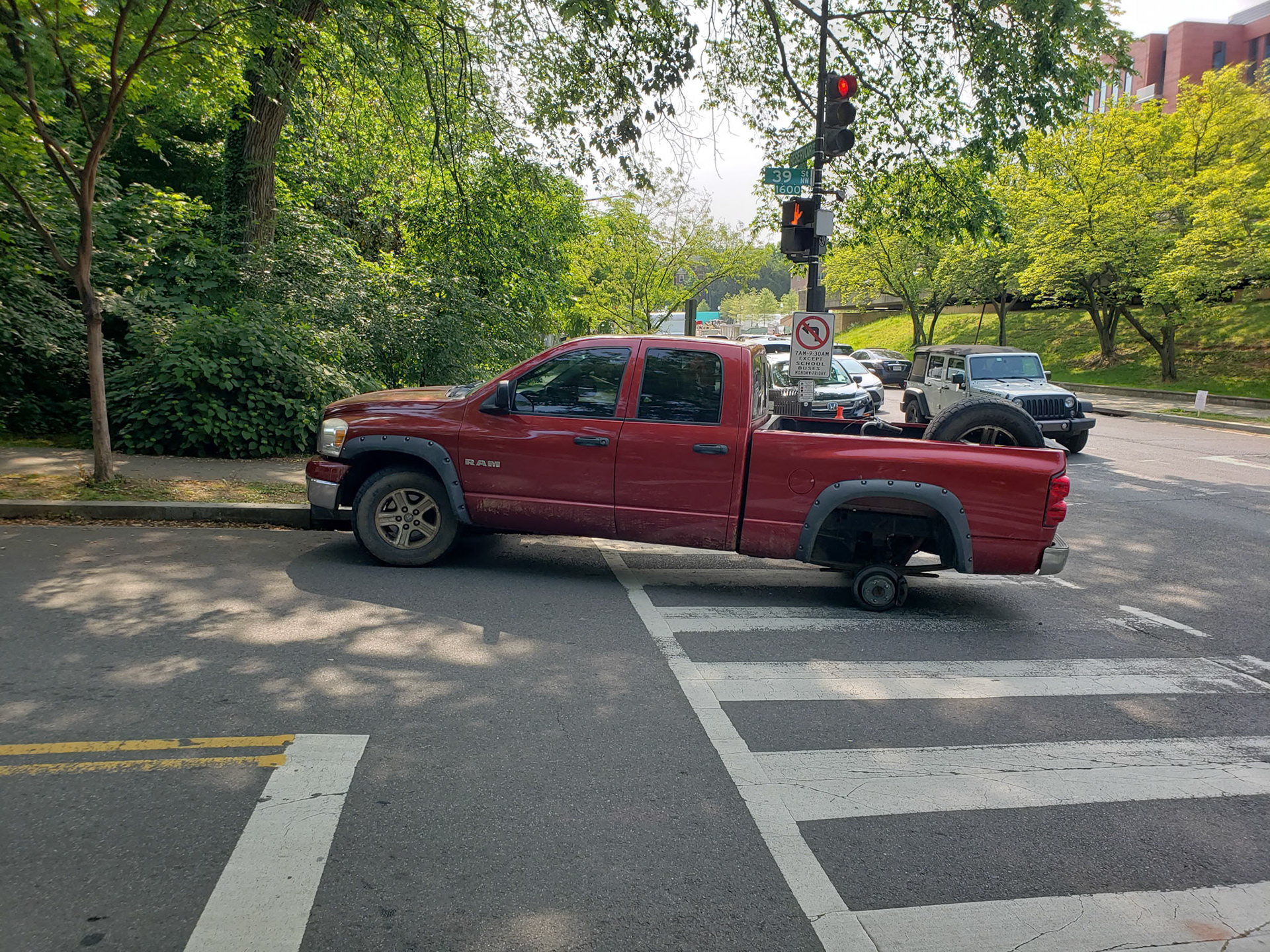My wheel literally fell off while driving