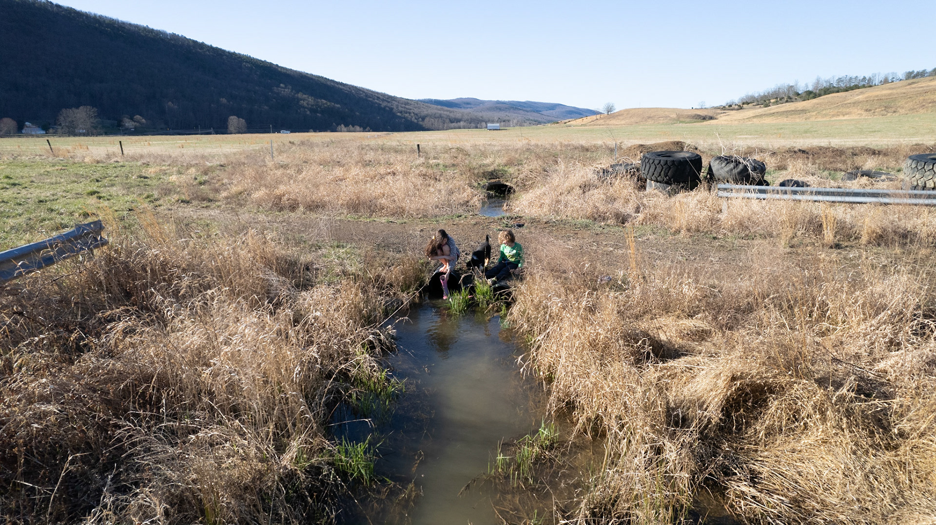 Water brings the kids