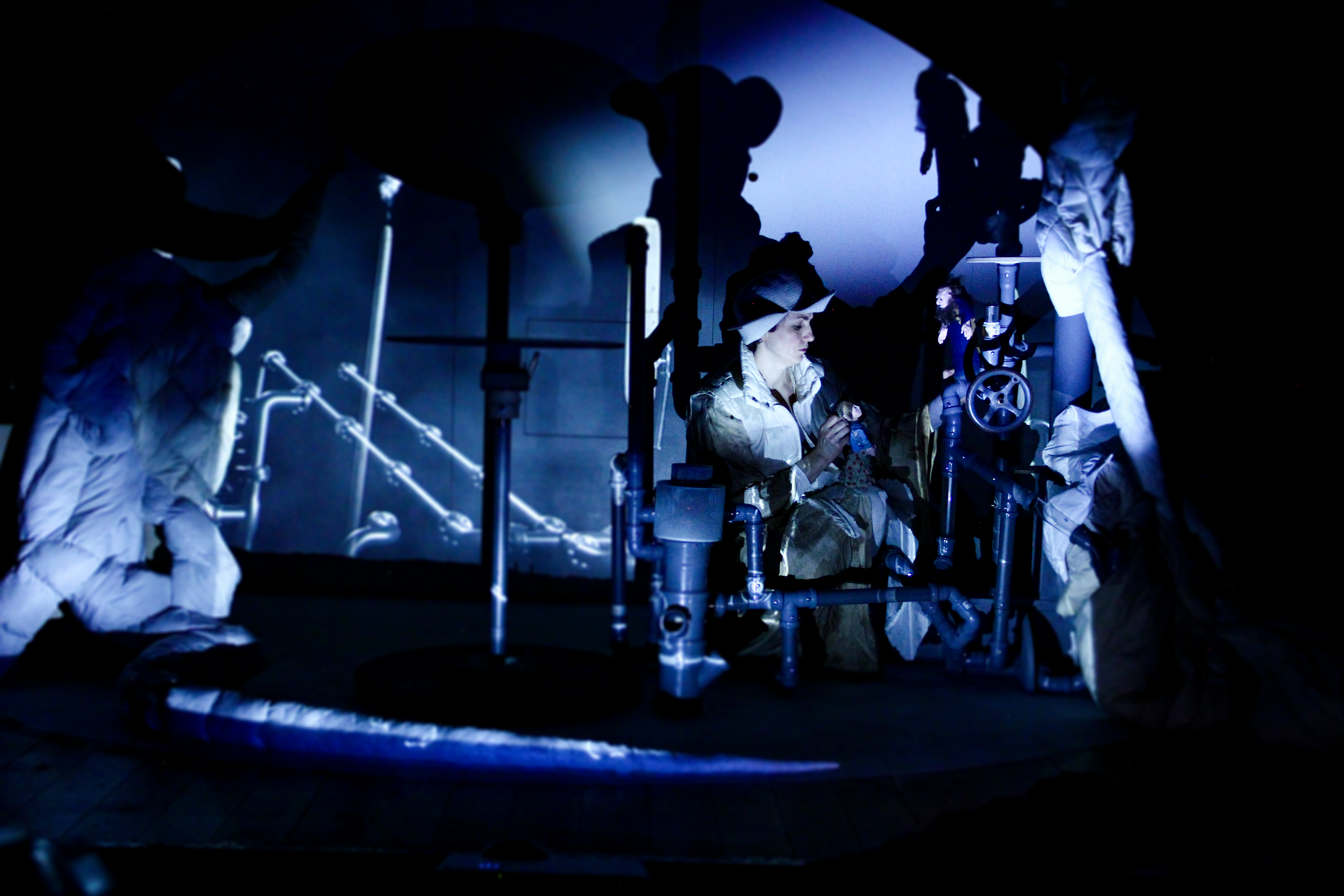 Projection Mapping "Buba Huba" Industrielandschaft