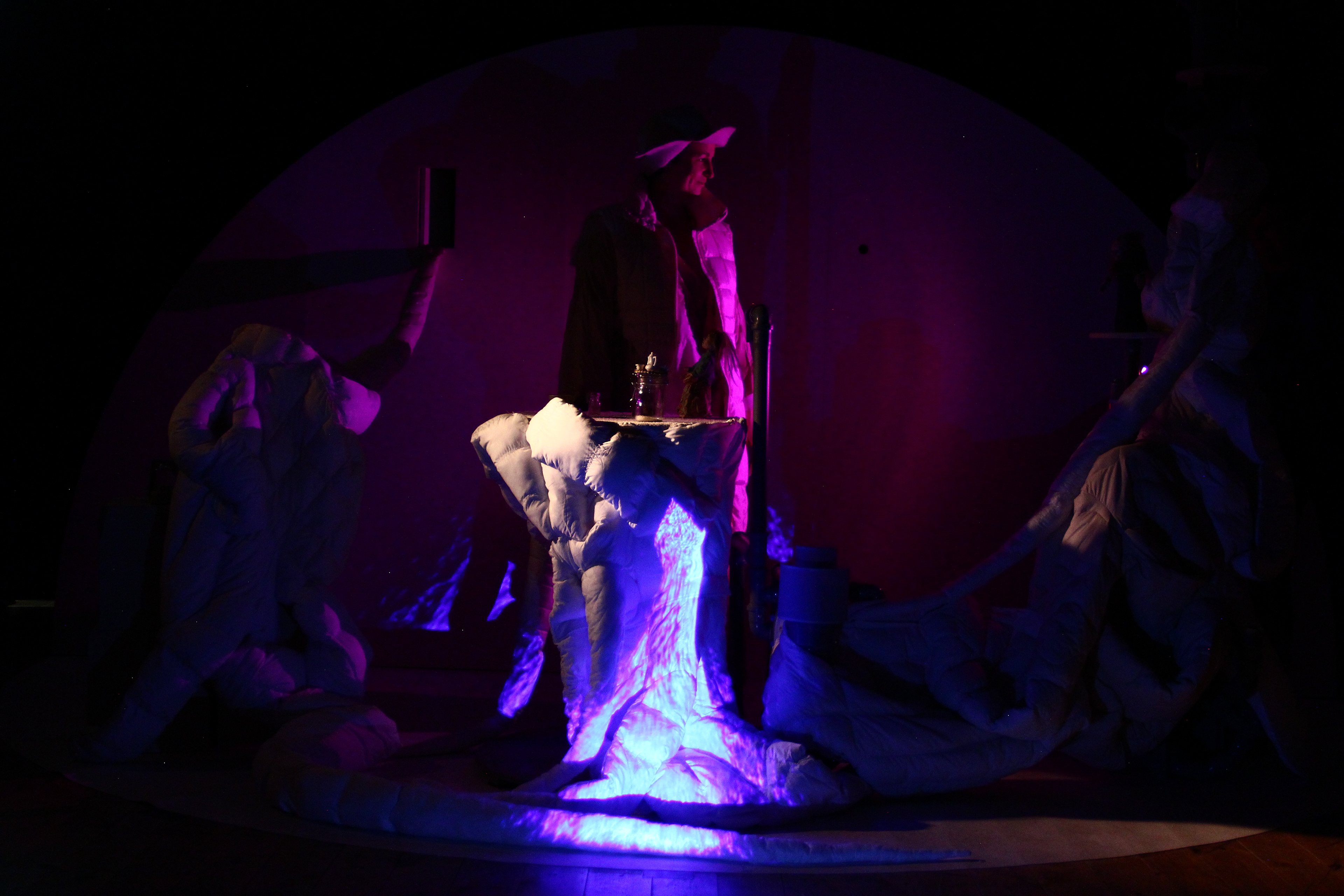 Projection Mapping "Buba Huba" Wasserfall