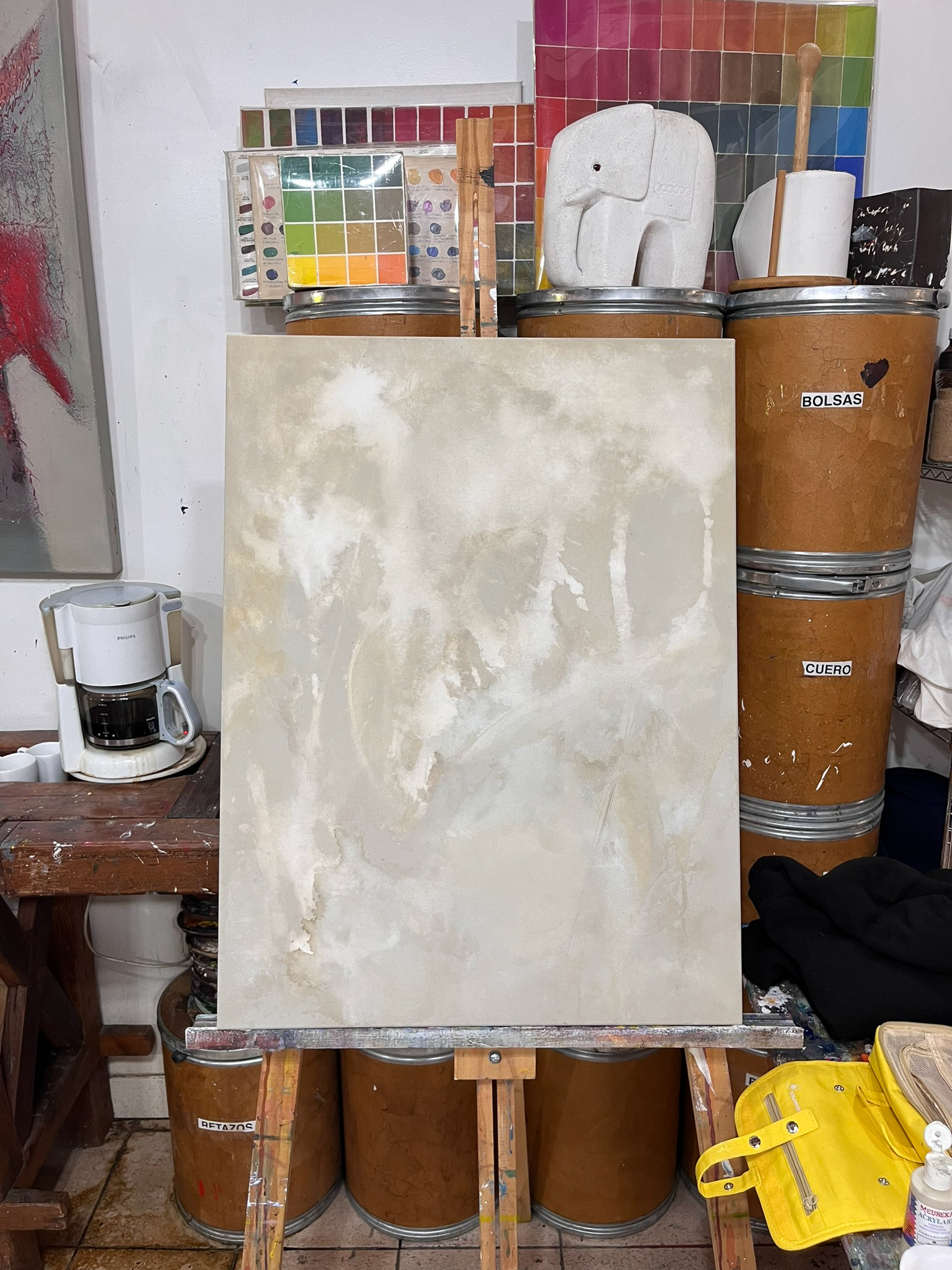 "Neblina", proceso creativo