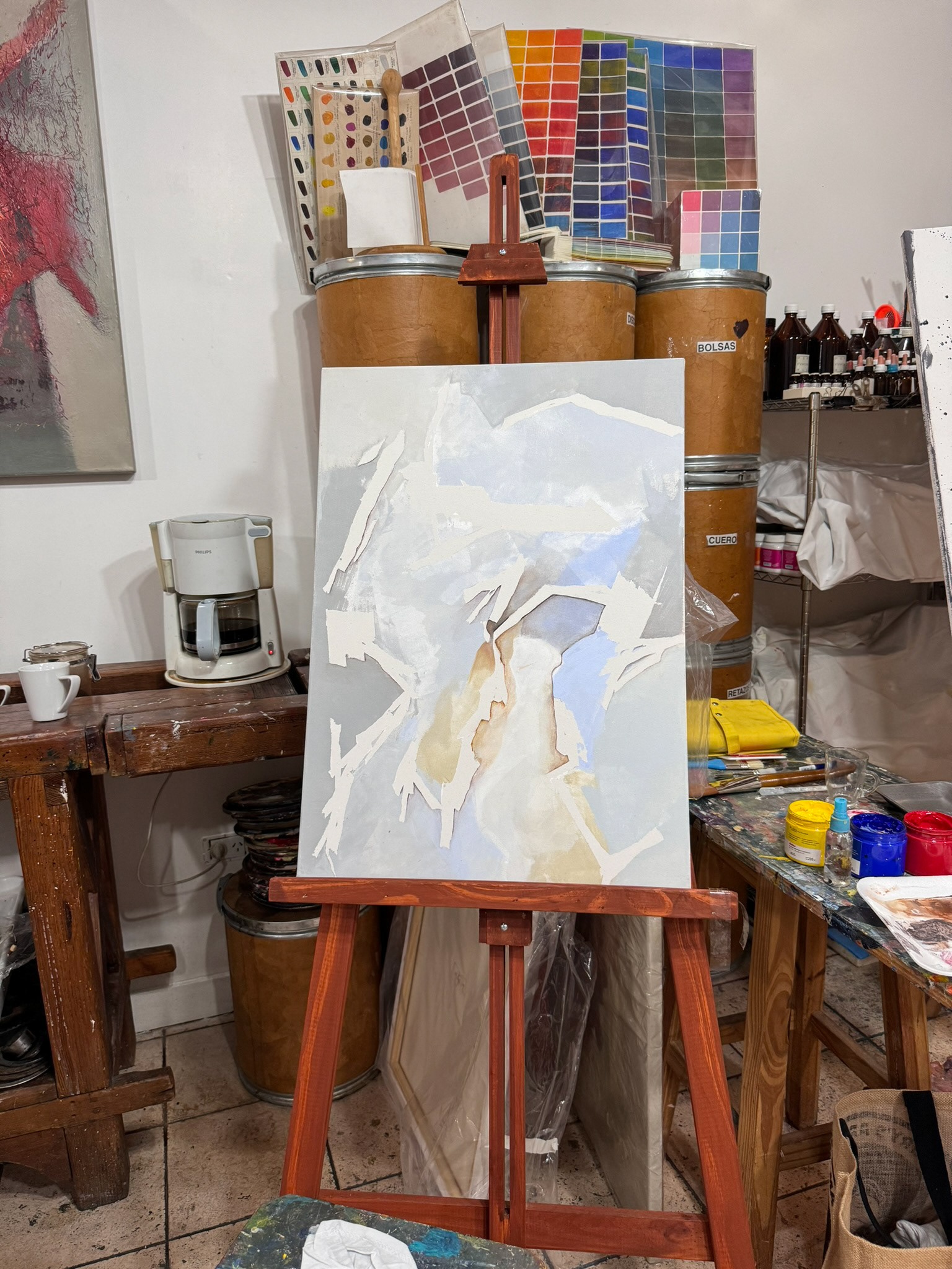 "Fragmentos", proceso creativo