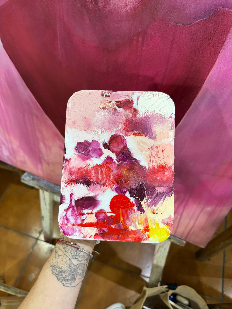 "Latido abierto" proceso creativo