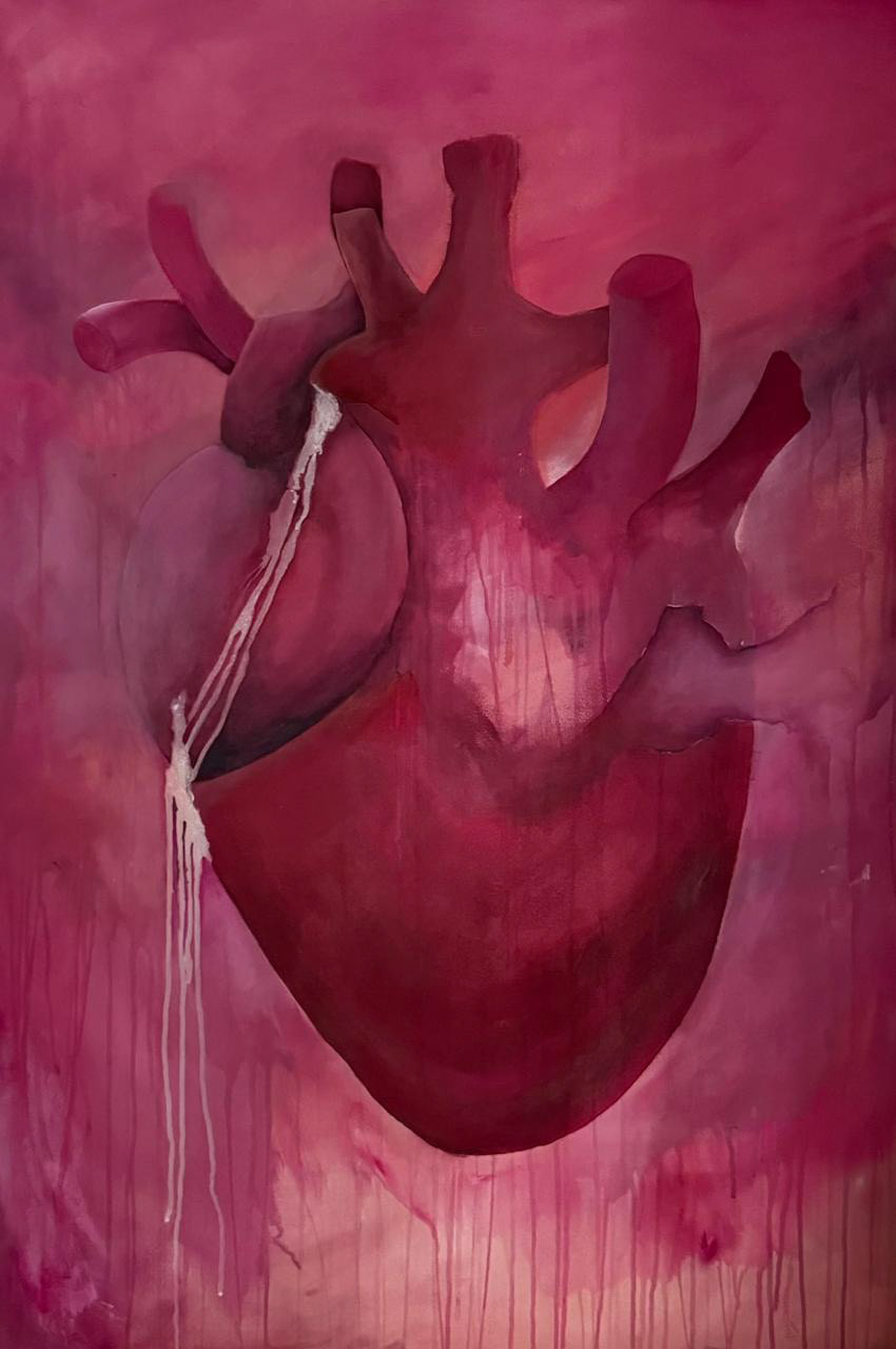 "Latido abierto" octubre 2025 120x100