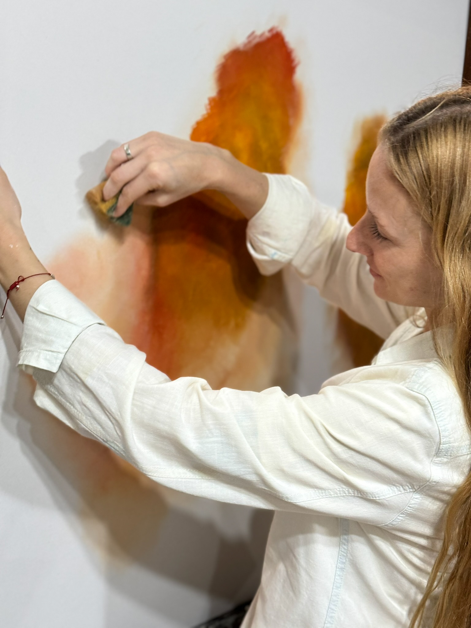 "Evanescencia apacible" proceso creativo