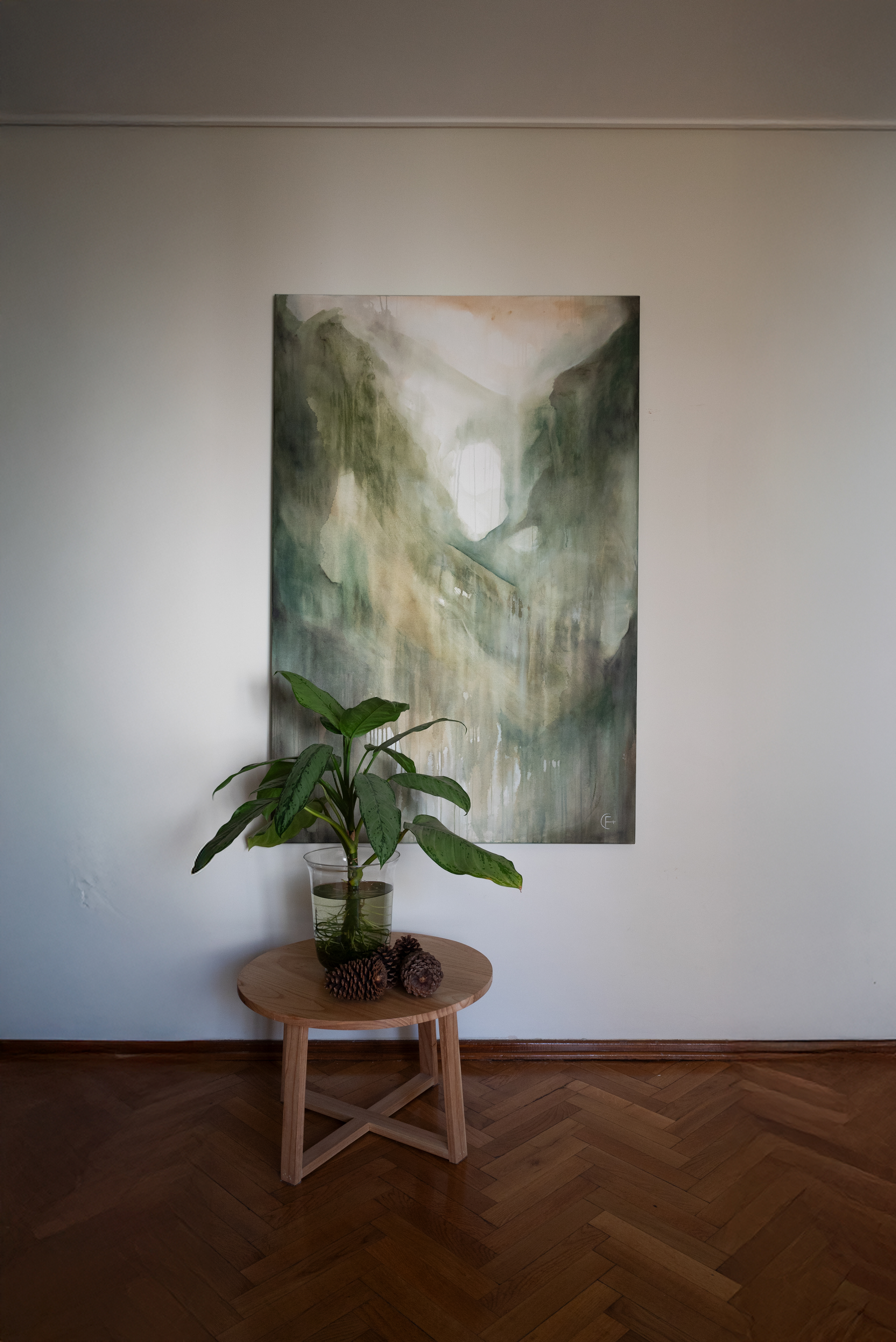 "Velos de bruma", diciembre de 2024, 150X100