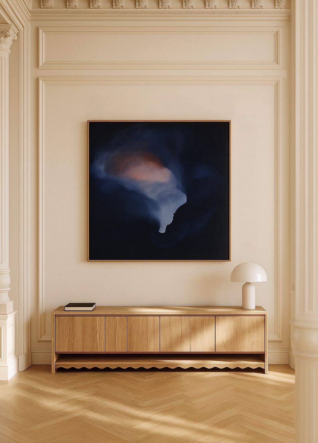 "Evanescencia tormentosa" octubre 2024 100x100