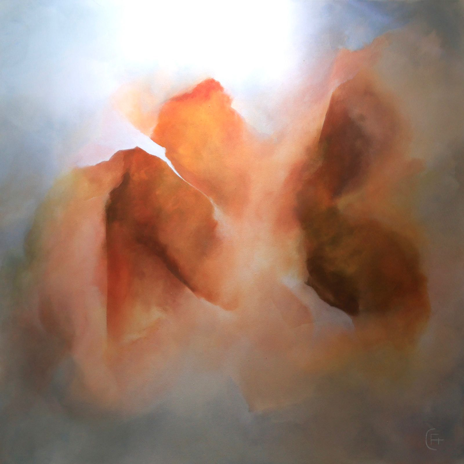 "Evanescencia apacible" octubre 2024 100x100