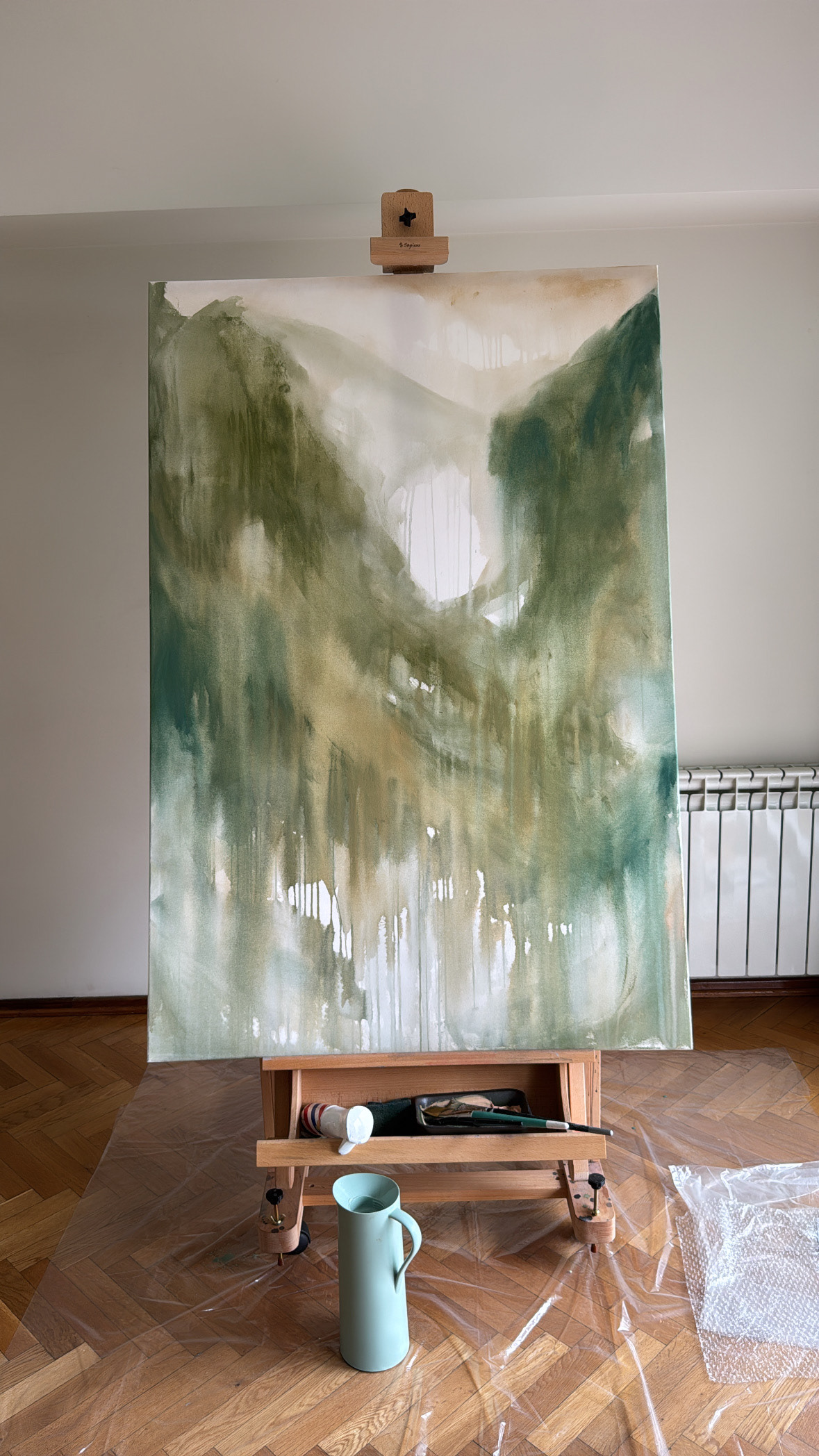 "Velos de bruma", proceso creativo