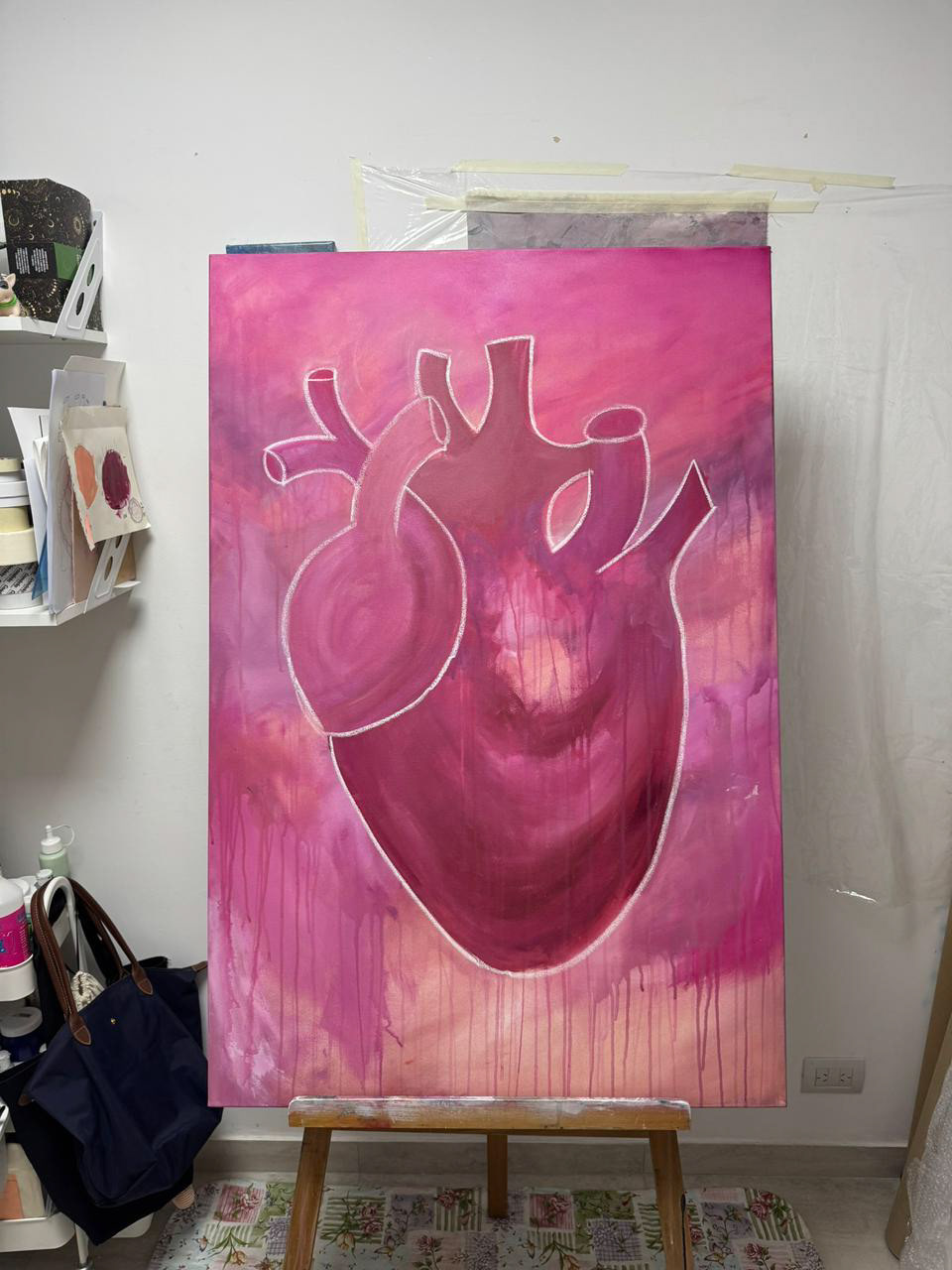 "Latido abierto" proceso creativo