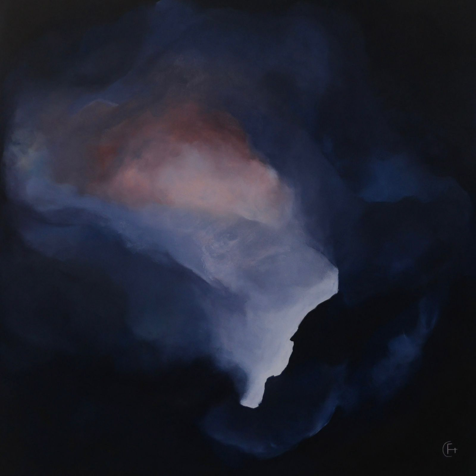 "Evanescencia tormentosa" octubre 2024 100x100