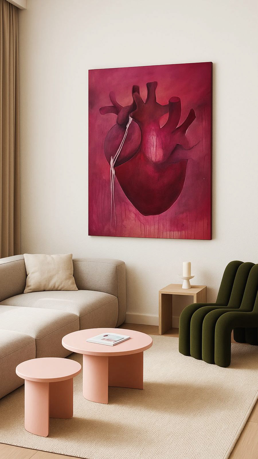 "Latido abierto" octubre 2025 120x100