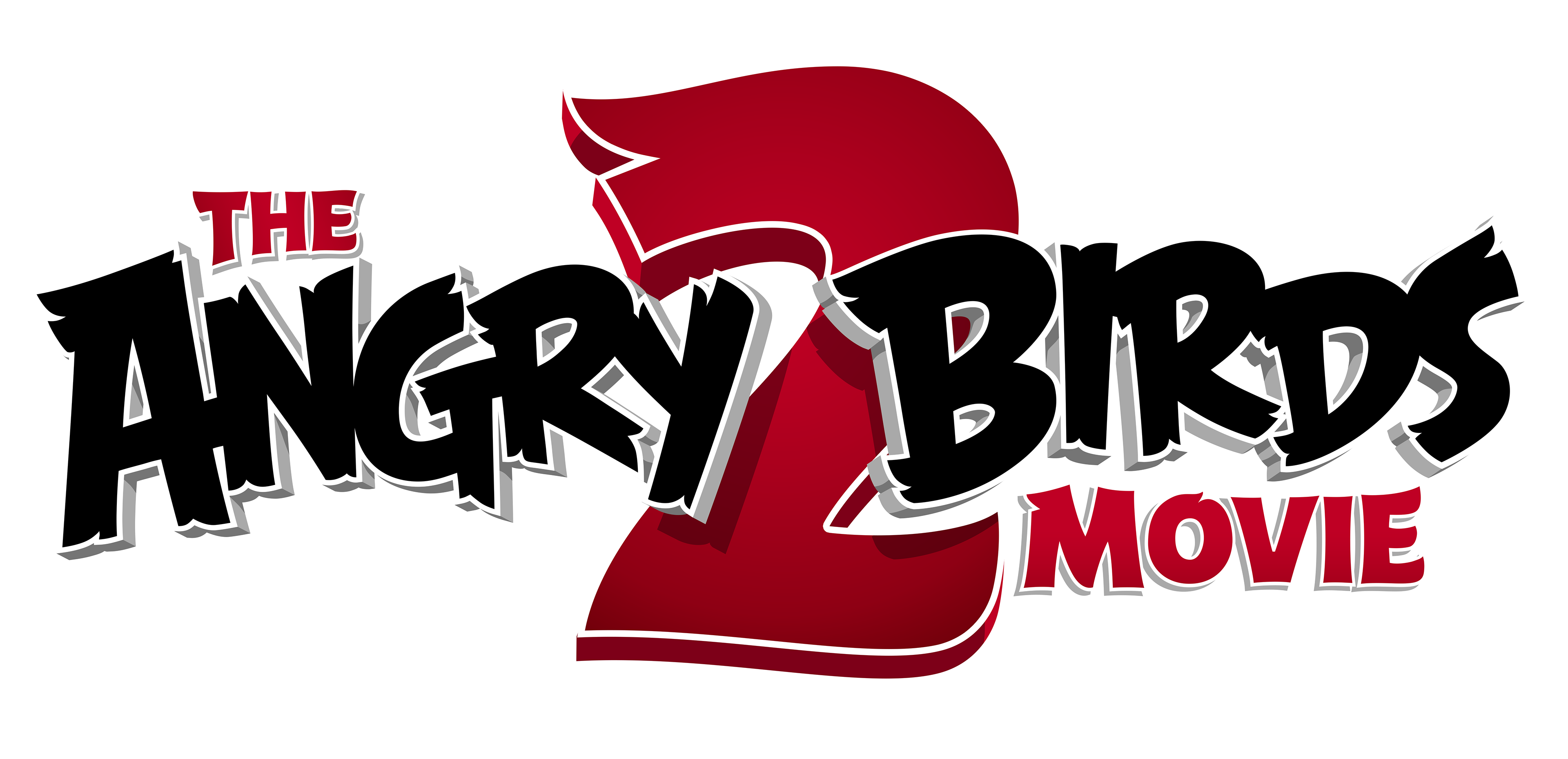 Angry Birds Movie 2 logo went all the way with bevels and extrusions.