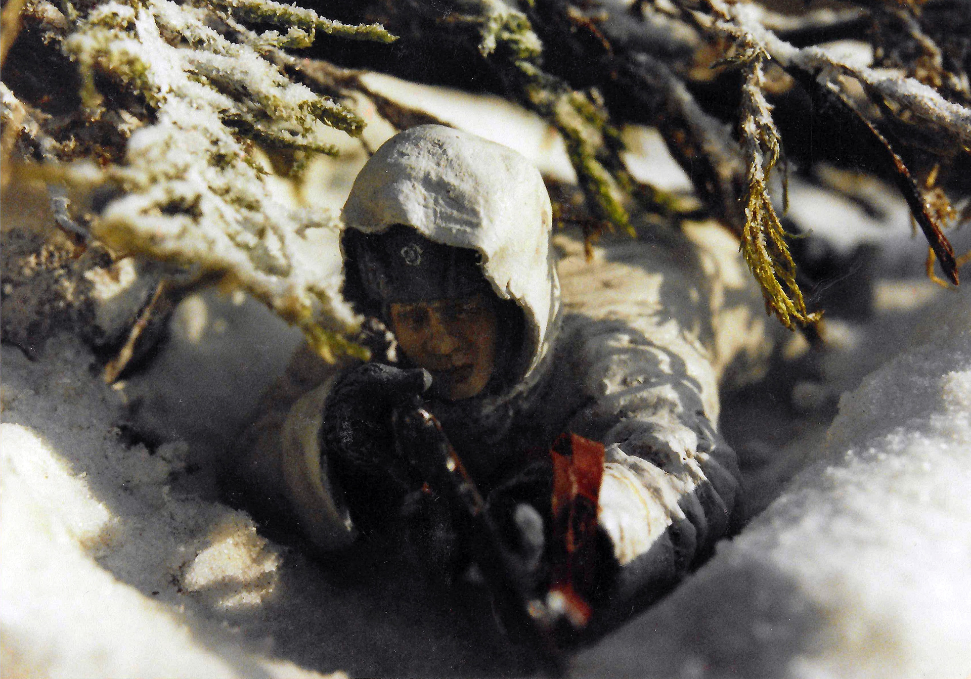 The White Death figure vignette in 1:35 scale