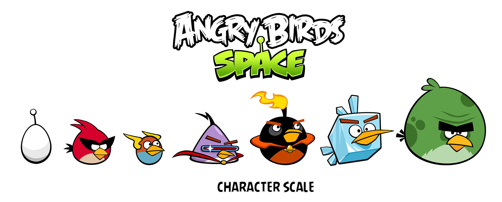 Space/superhero versions of the characters were created for the game and merchandise.