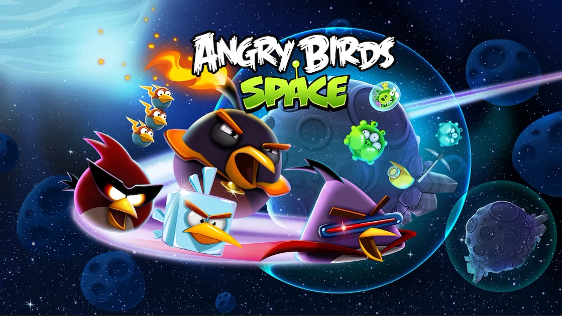 One of AB Space game splash screens.