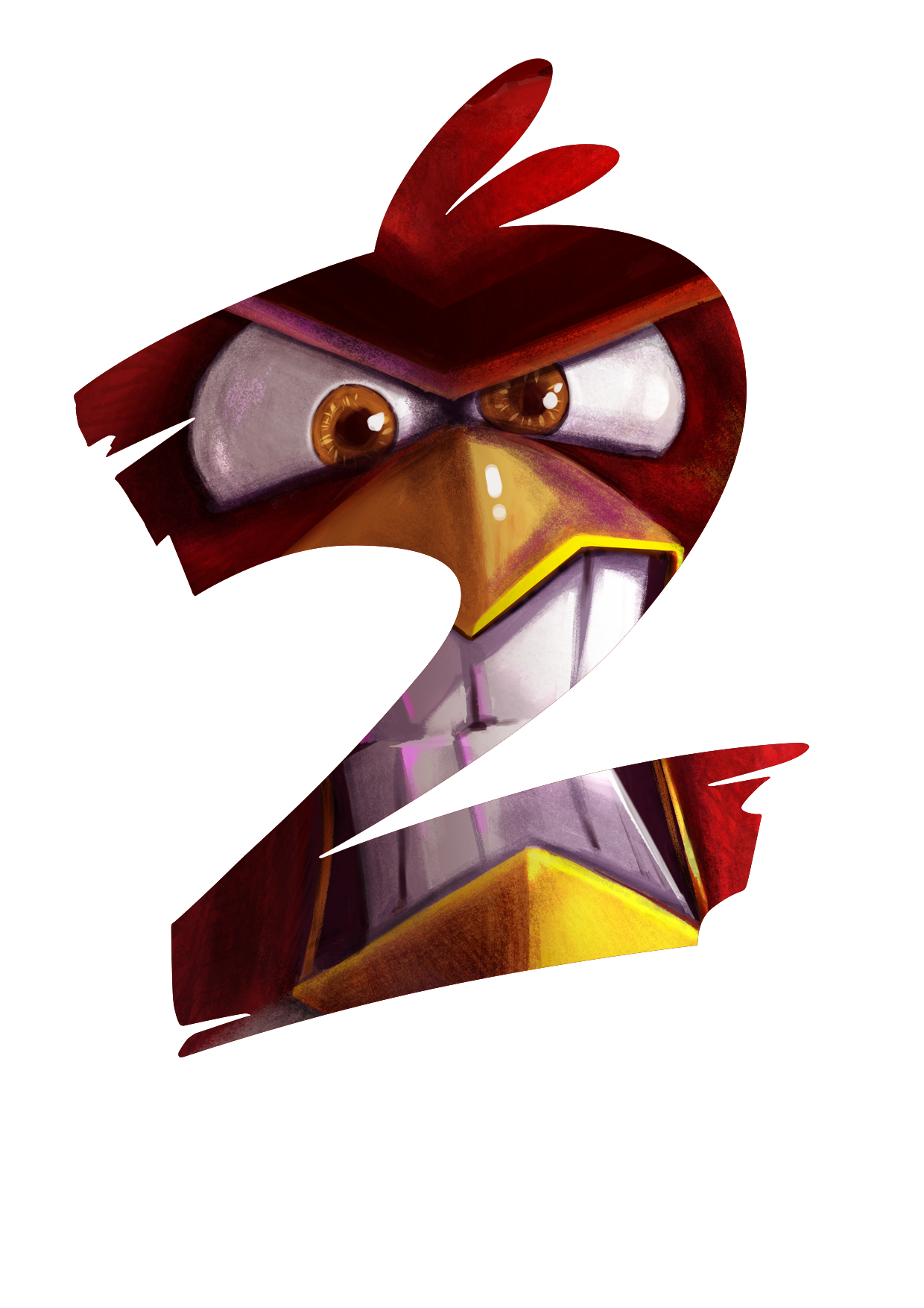 Angry Birds 2 teaser poster concept.