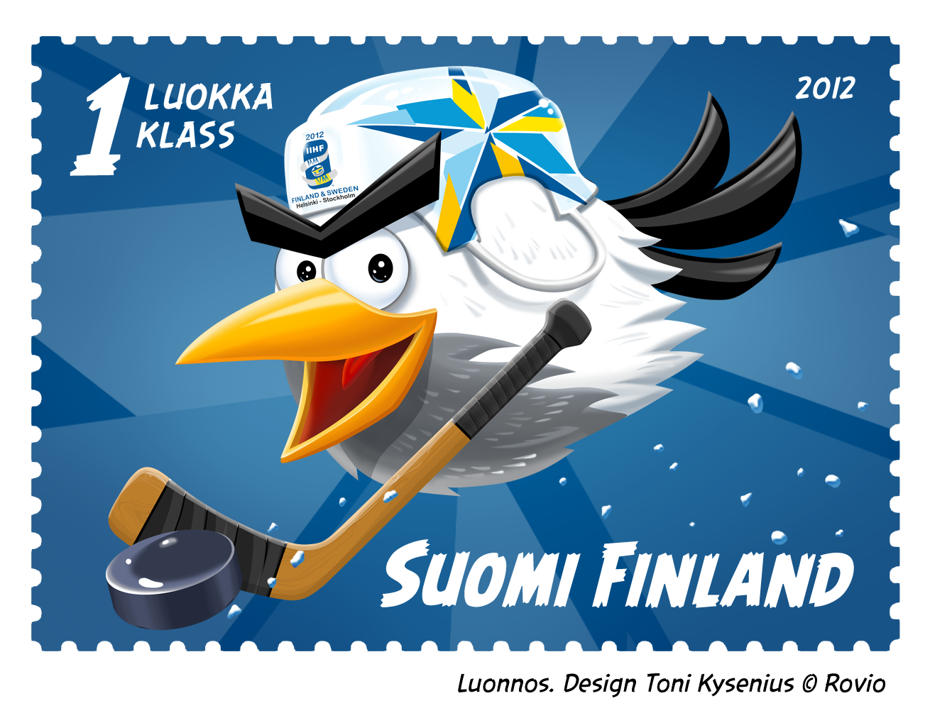 Hockeybird stamp. Art help from Olga Budanova.
