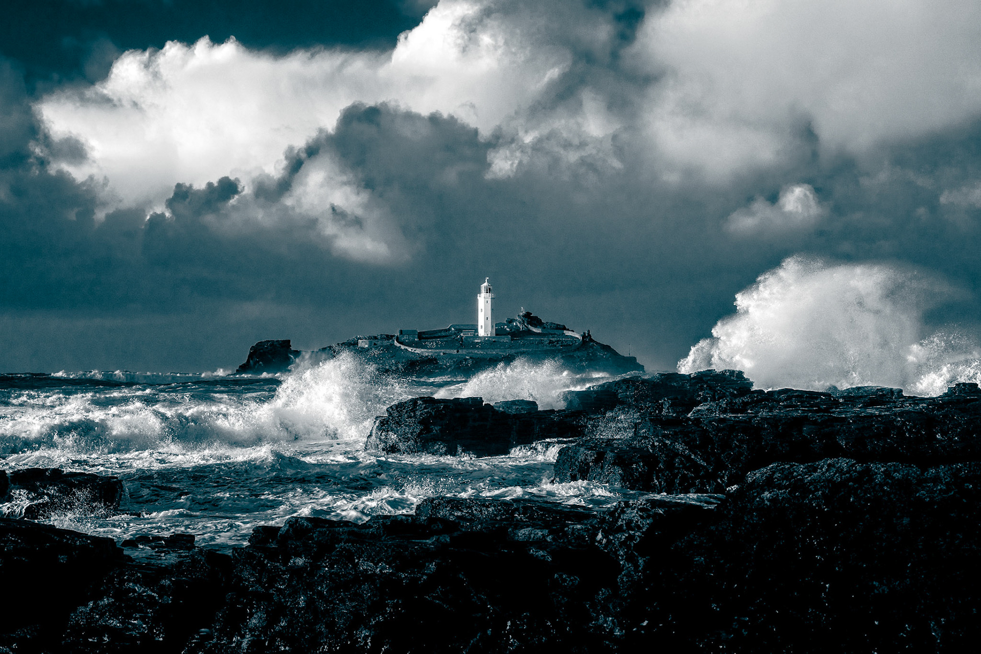 Godrevey Lighthouse - Cornwall