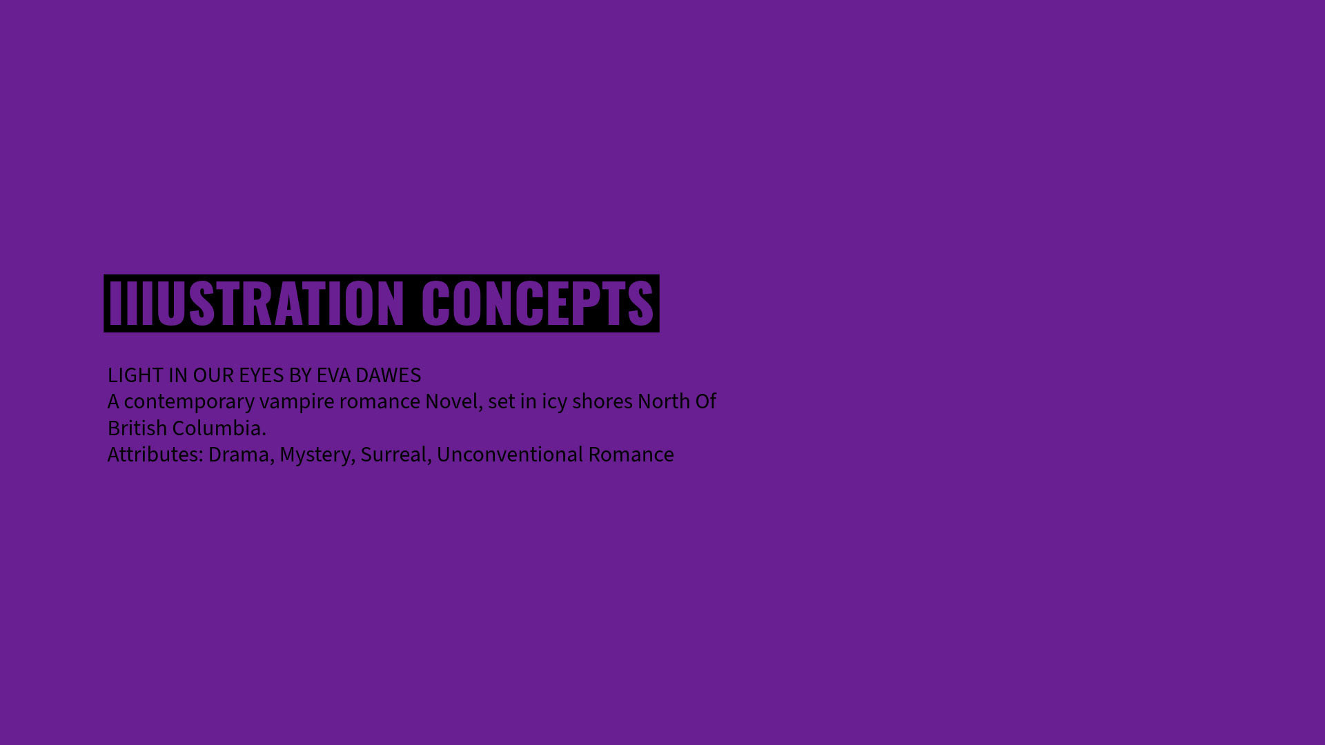Illustration Concept Attributes
