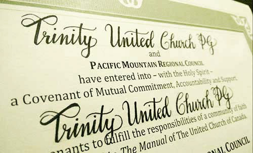 Handwritten Certificate