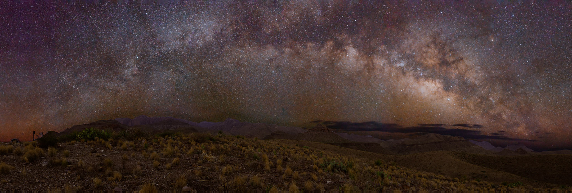 Milky Way over Sotol Vista, Big Bend NP