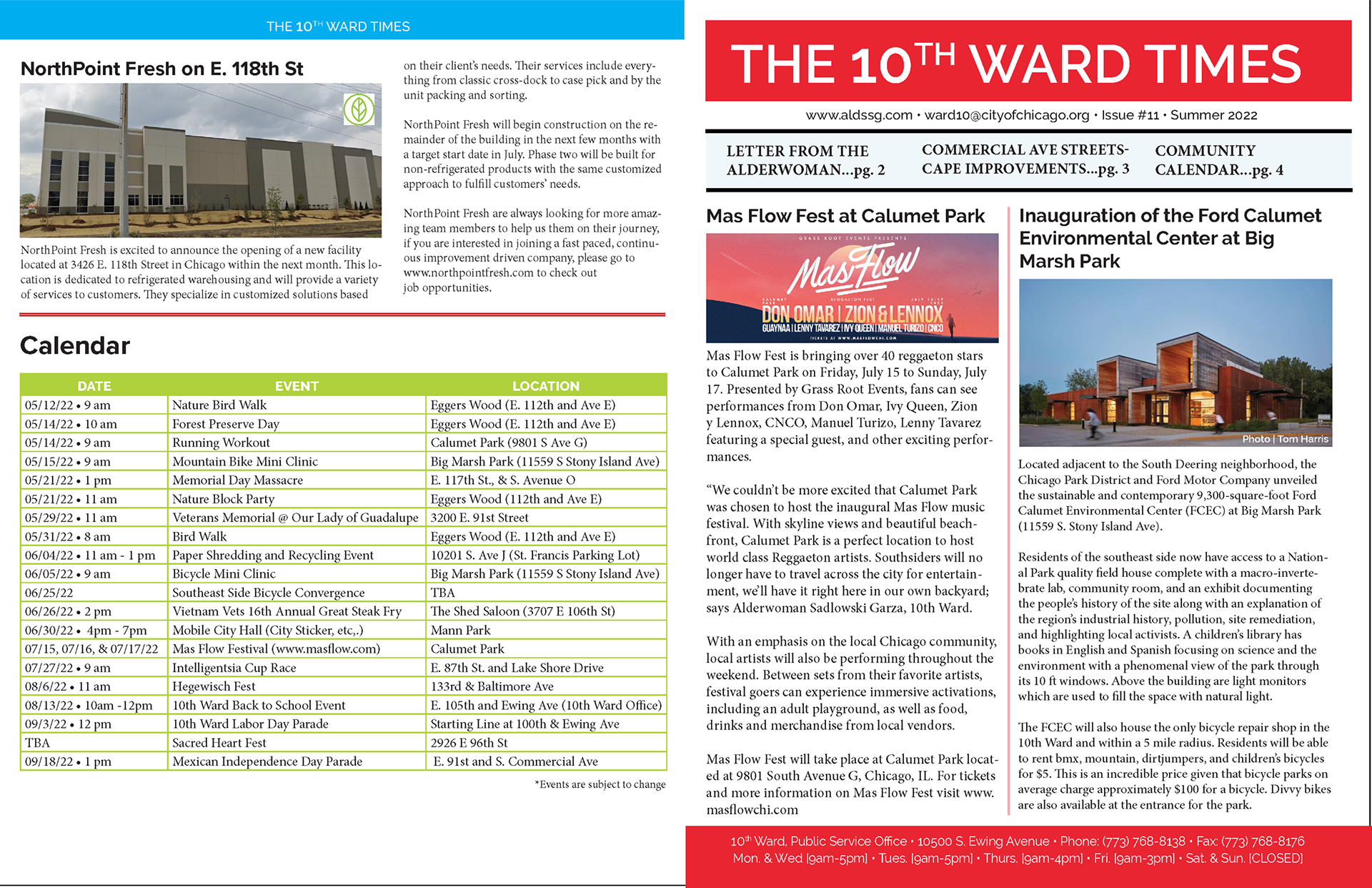 2022 Newsletter - Exterior