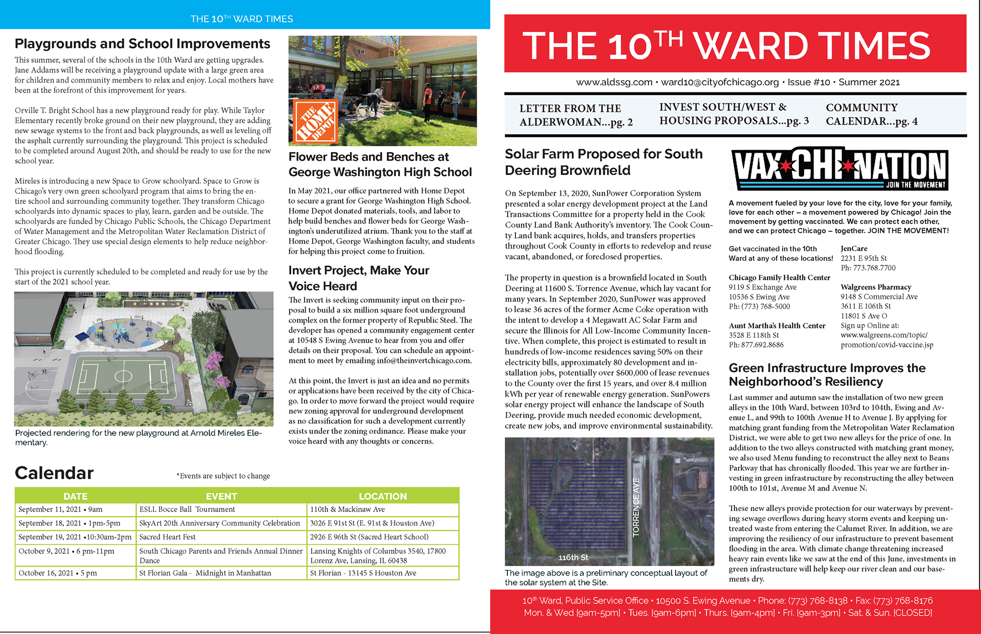 2021 Newsletter - Interior