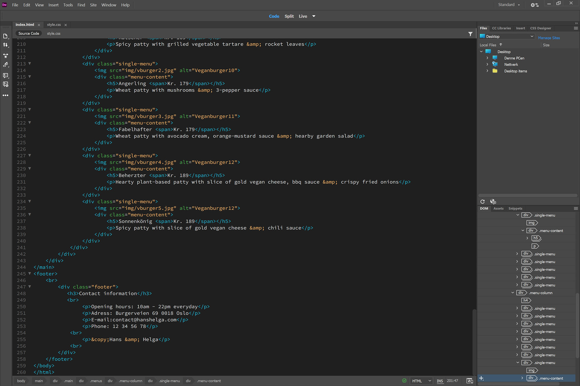 HTML