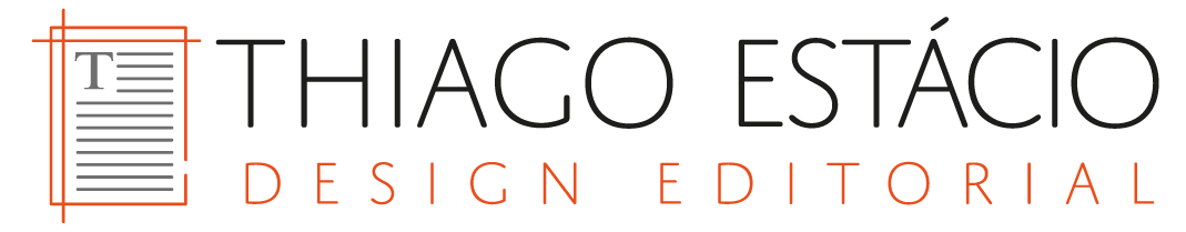 Logo Thiago Estácio Designer gráfico e editorial