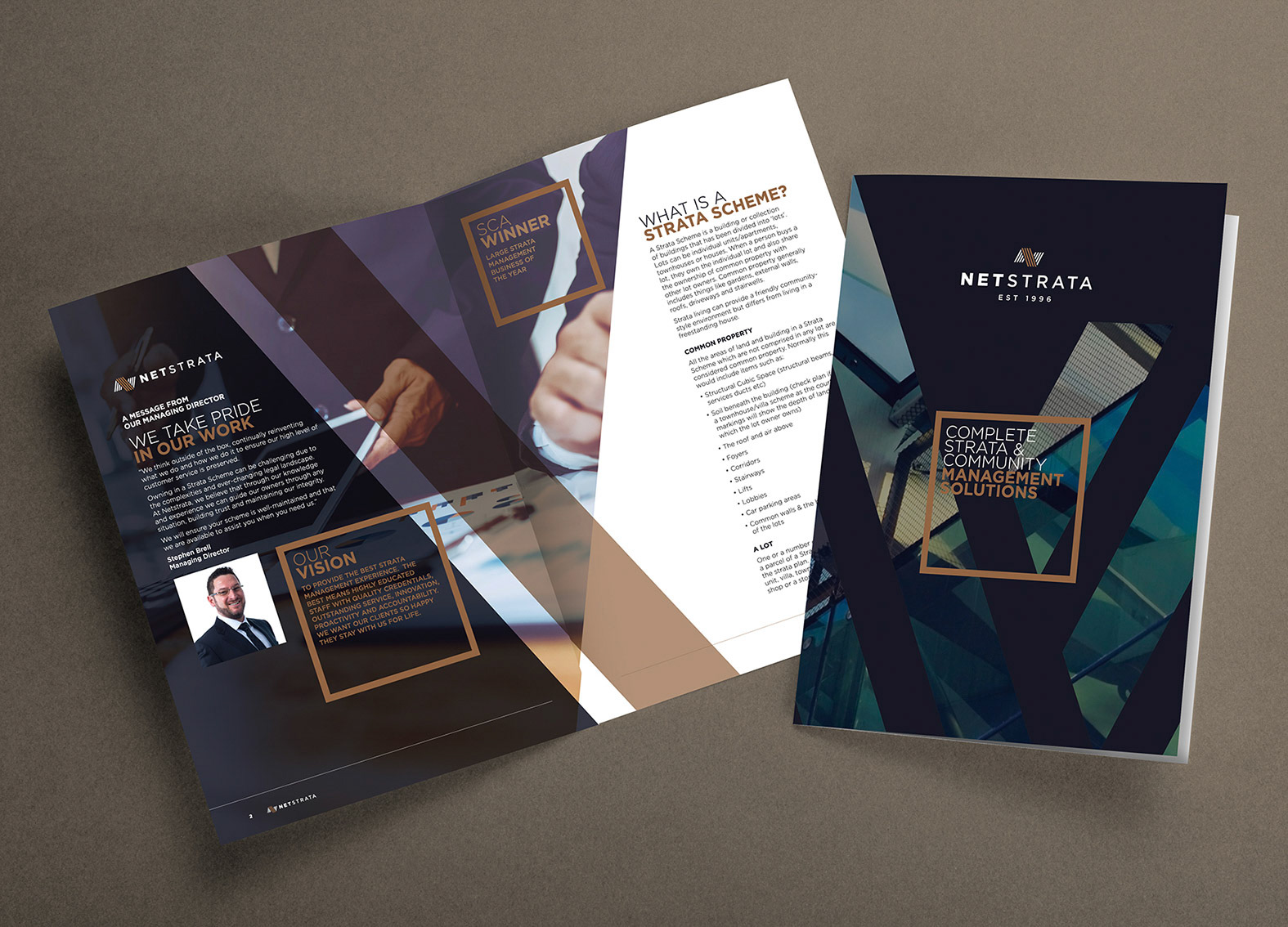 identity design, corporate templates, company style, set of booklets, blank white folding paper flyer