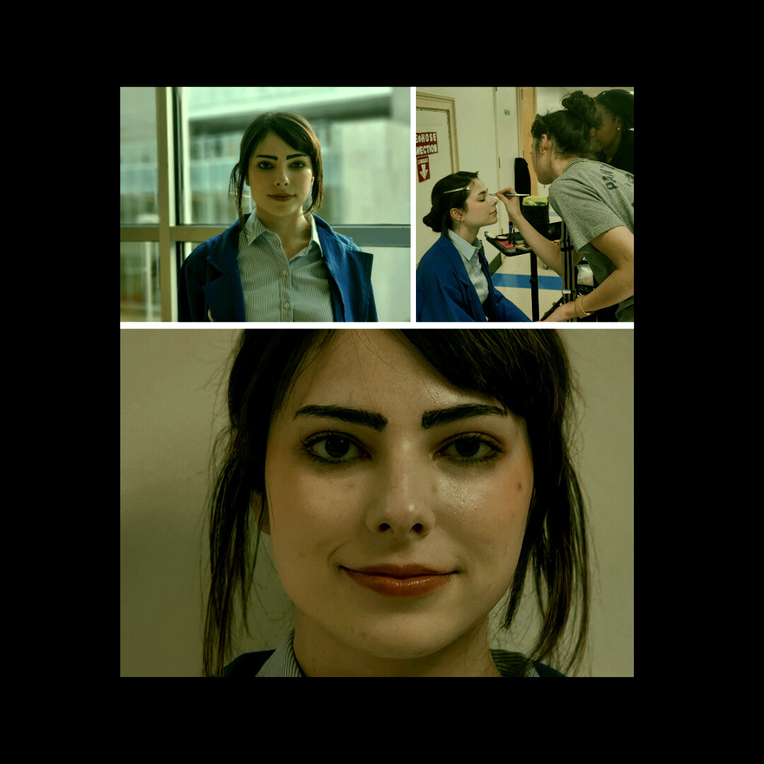 Dr. Orden (Natalie Clark) BTS