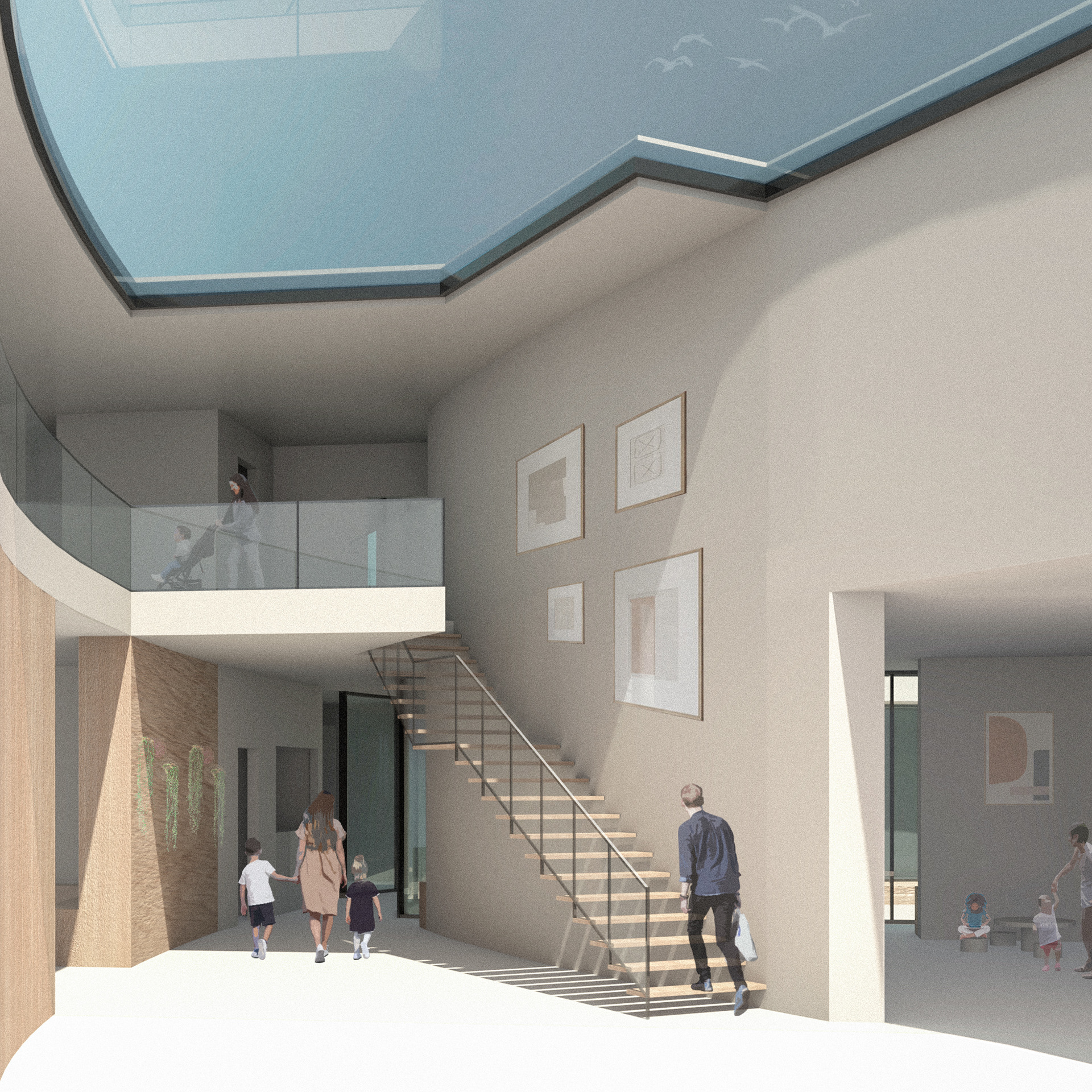 Lobby + Waiting Room