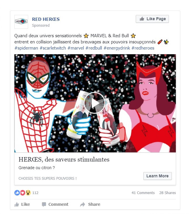 Post - Réseaux sociaux