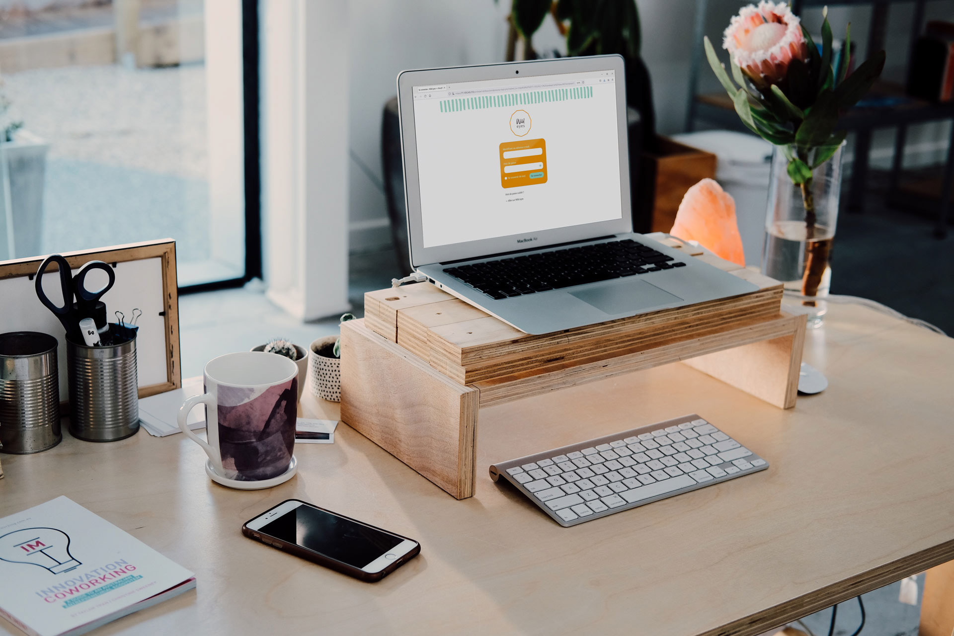 Interface personnalisée - connexion WordPress