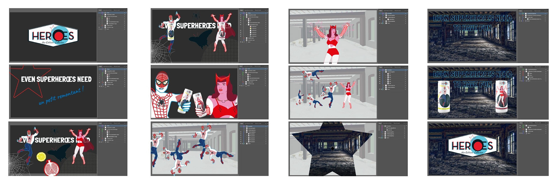 Maquette vidéo sous Illustrator
