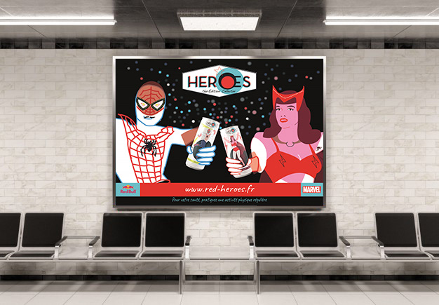 Campagne promotionnelle - Affiche métro