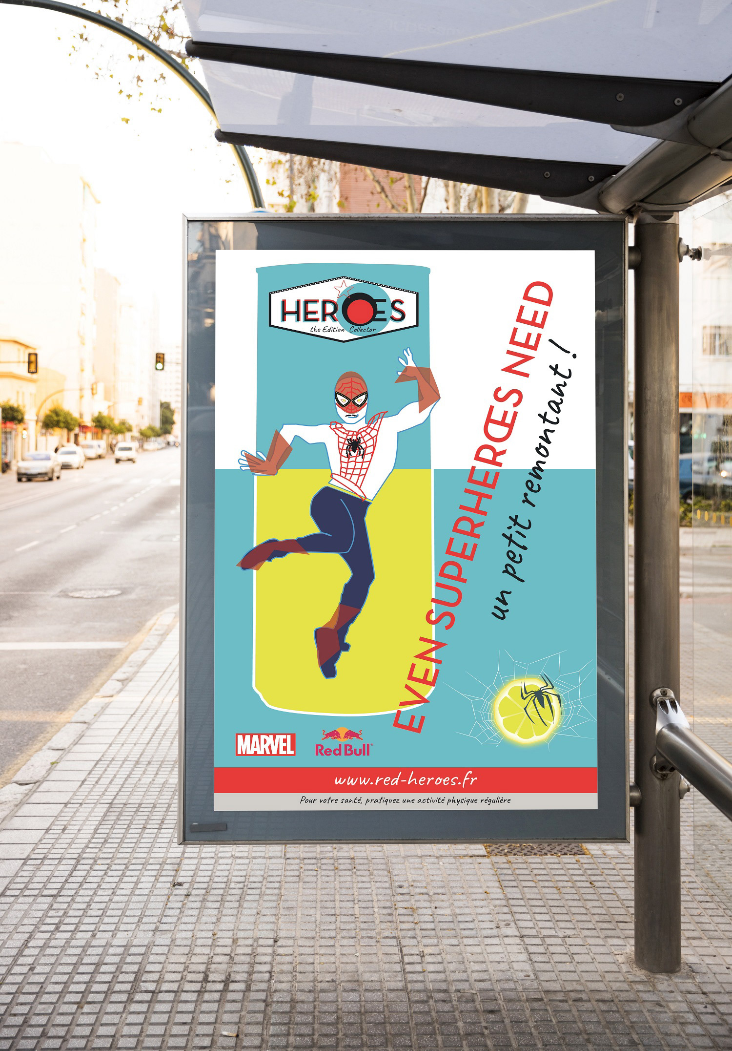 Campagne promotionnelle - Affiche abribus