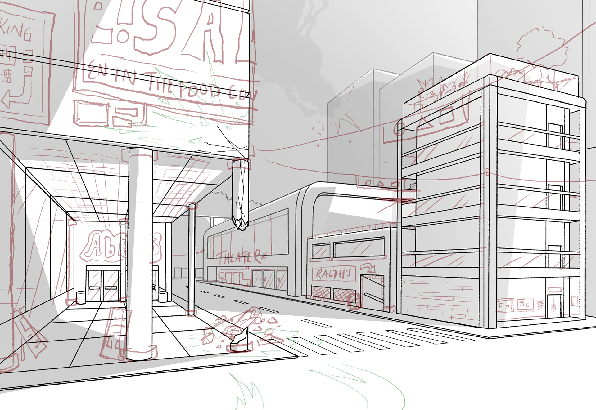 Personal Art - WIP Layout