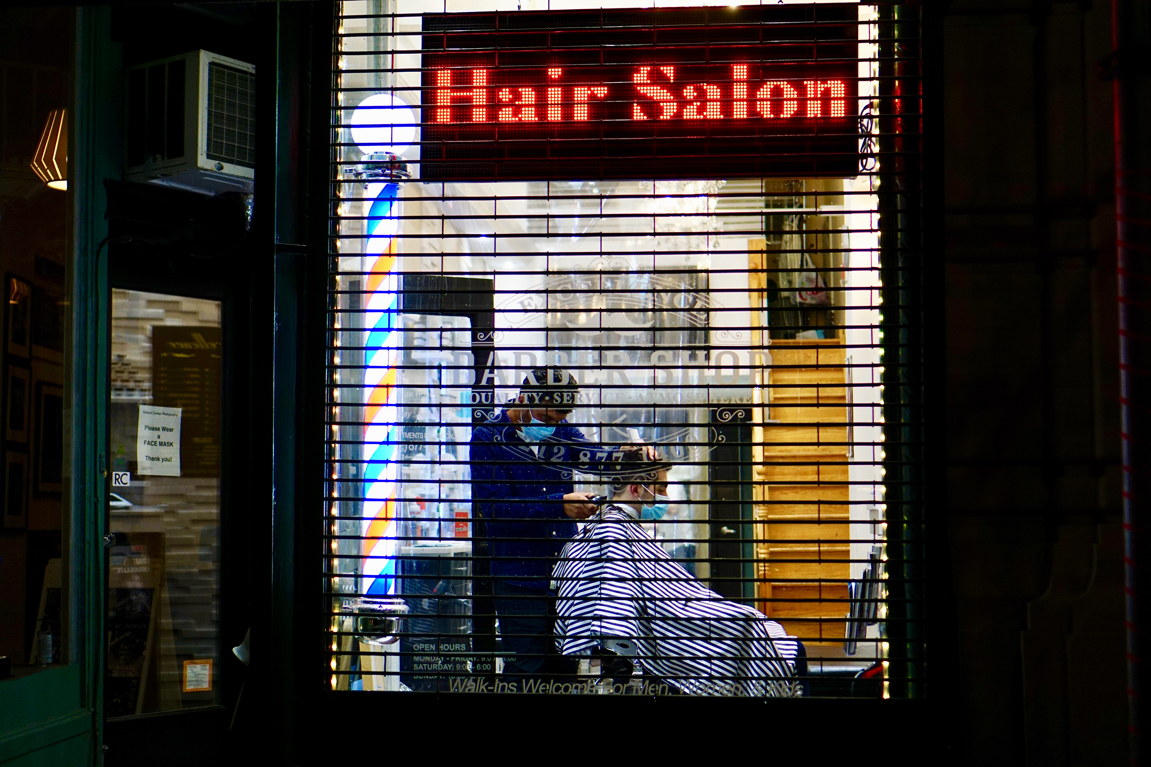 Nighttime Haircut