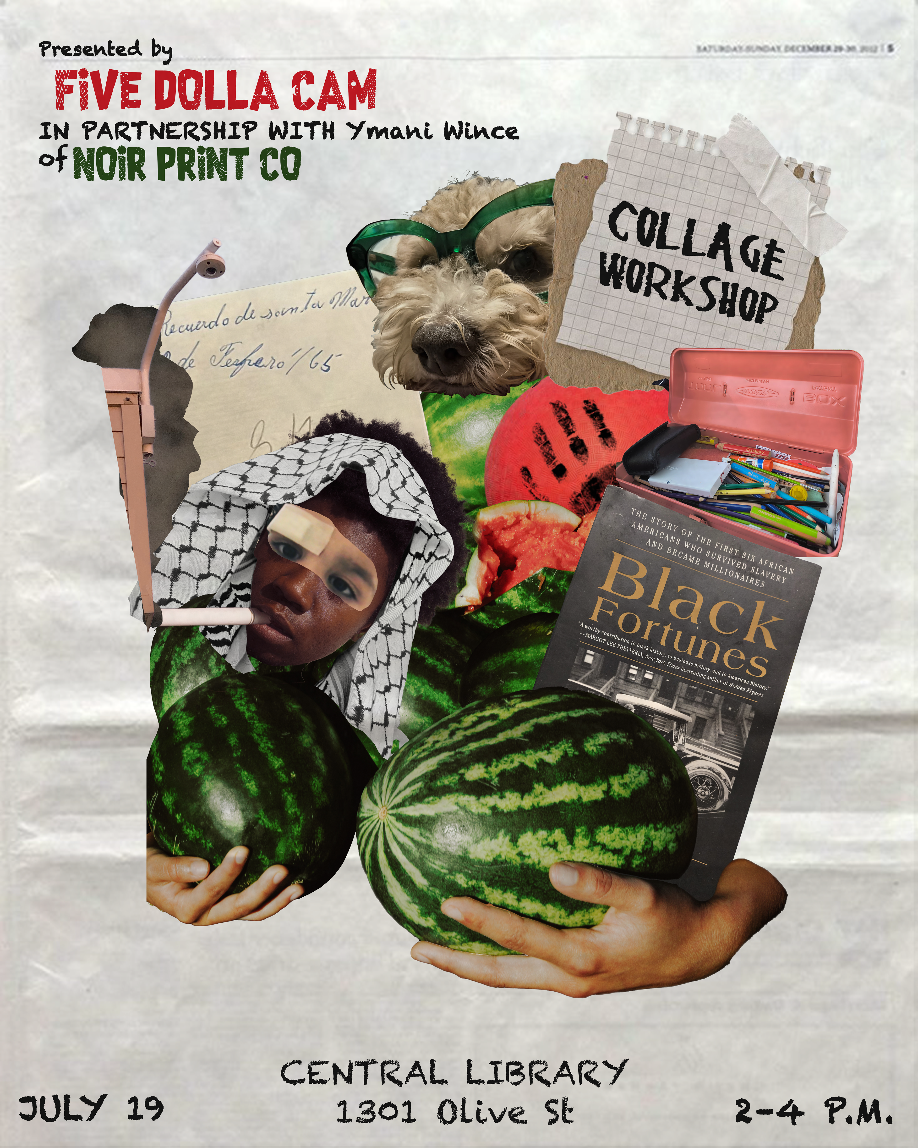 Flyer designed by Malik Fabian-Mahmud