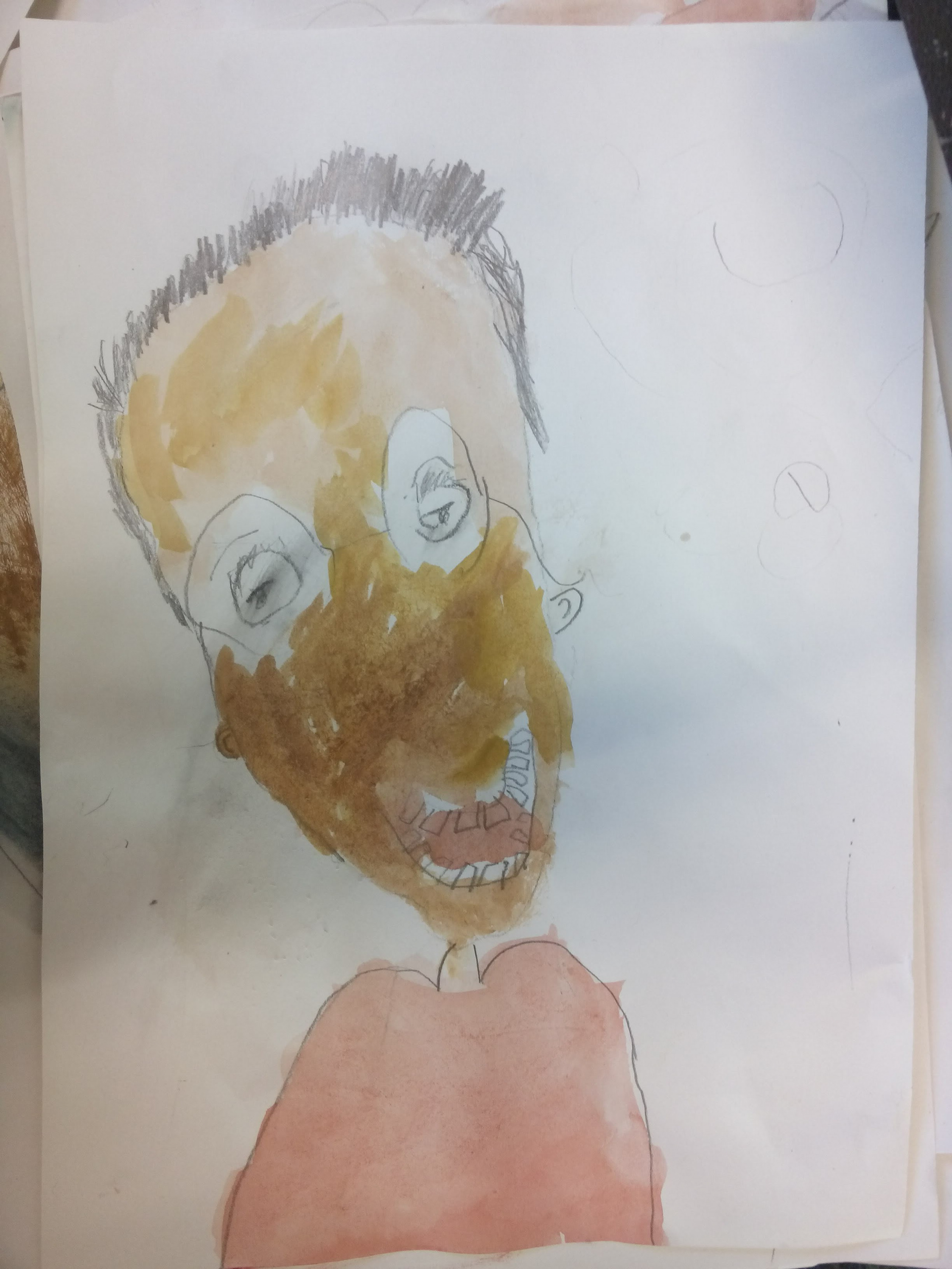Year 1 self-portrait - Woodside Primary Academy