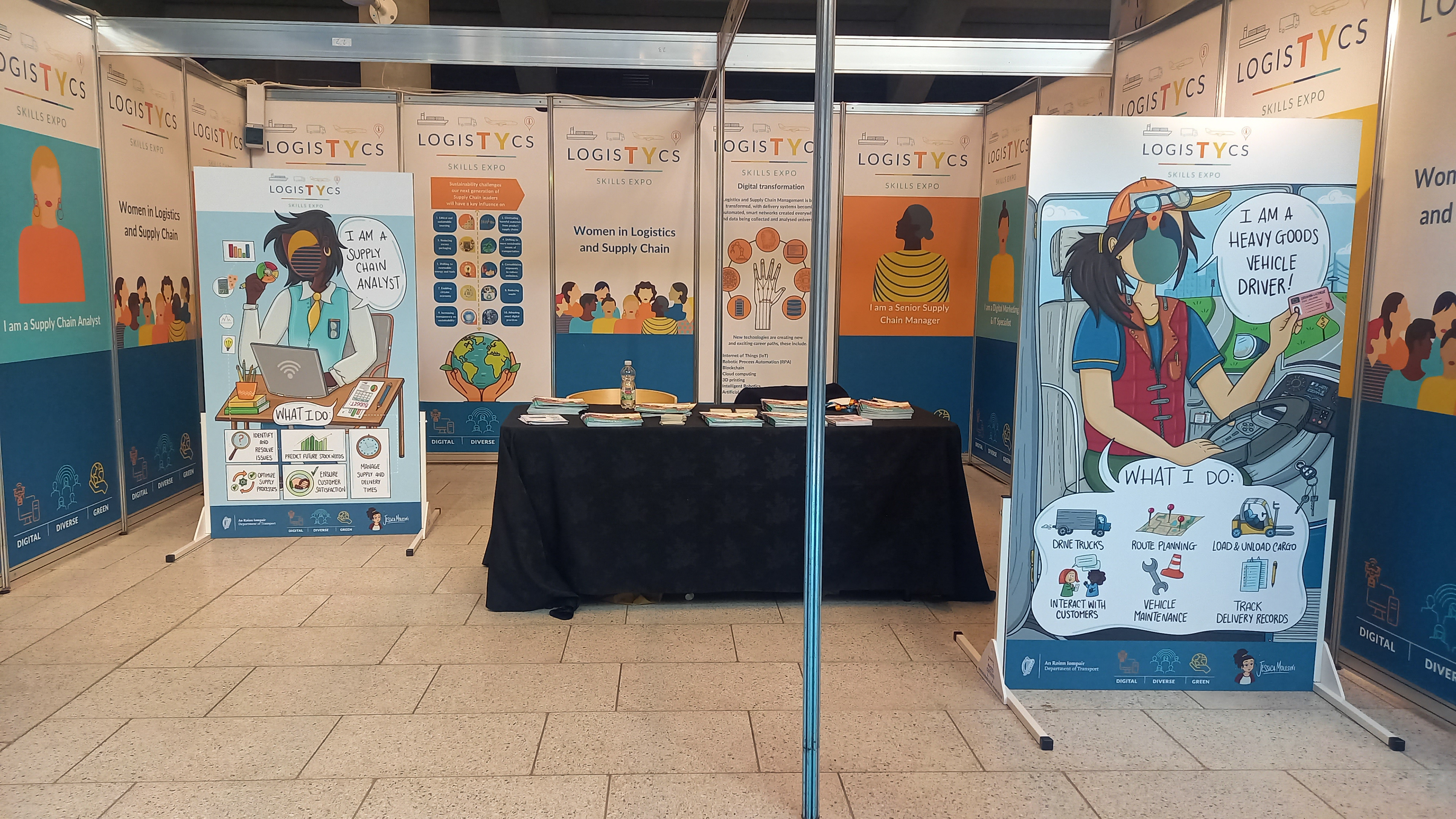 Women in logistics EXPO Stand